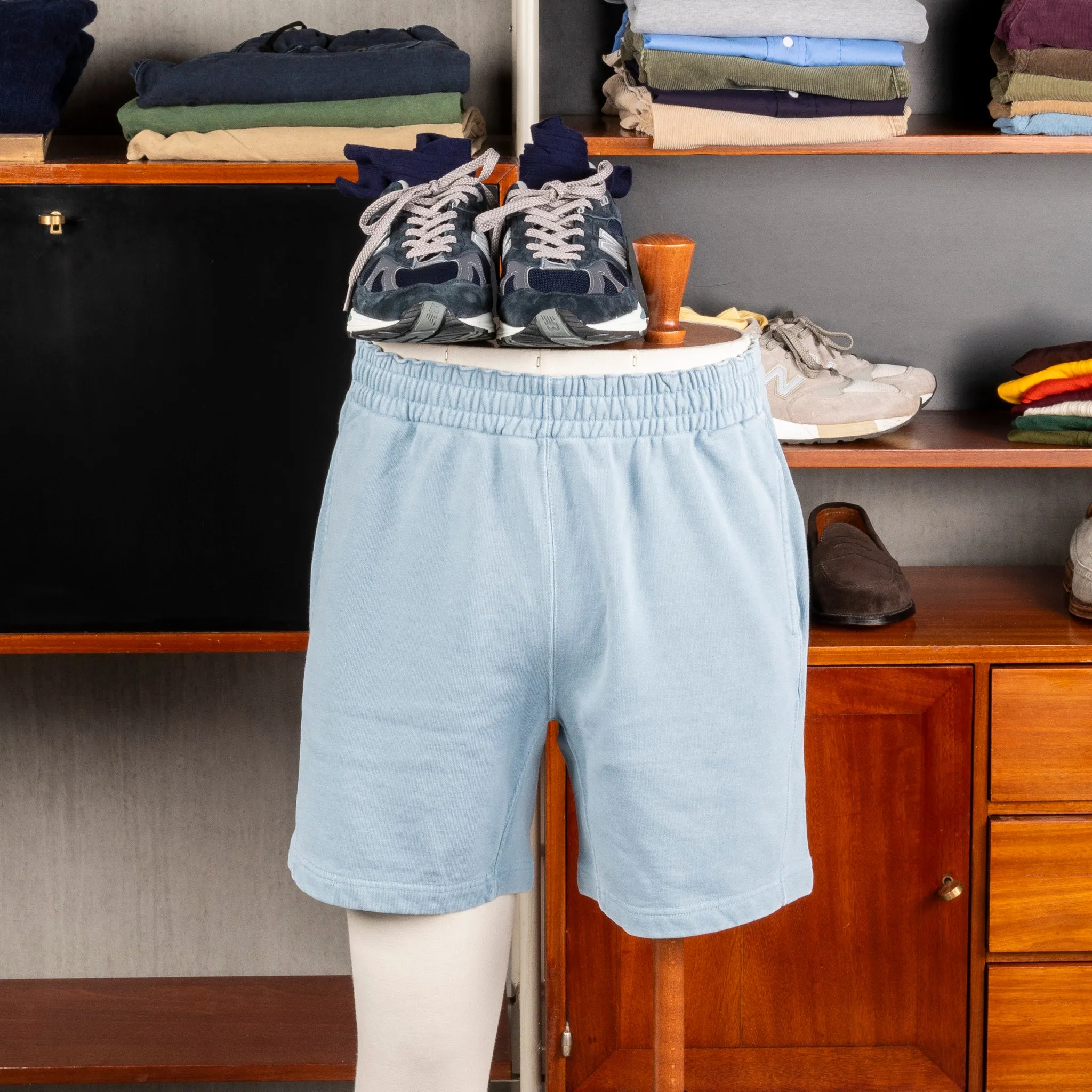 Remi Relief SP Finish Fleece Shorts Sax sold by Frans Boone product image thumbnail 2