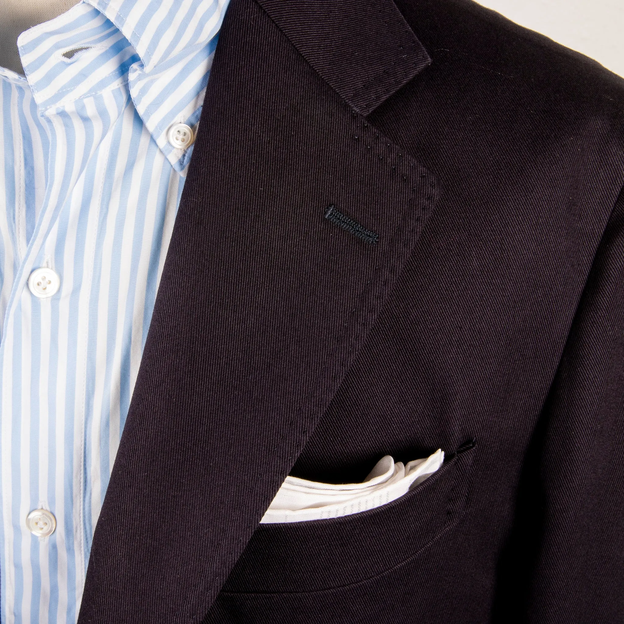 De Petrillo Posillipo Tasca in Tasca Jacket Byron Cotton Navy sold by Frans Boone product image thumbnail 5