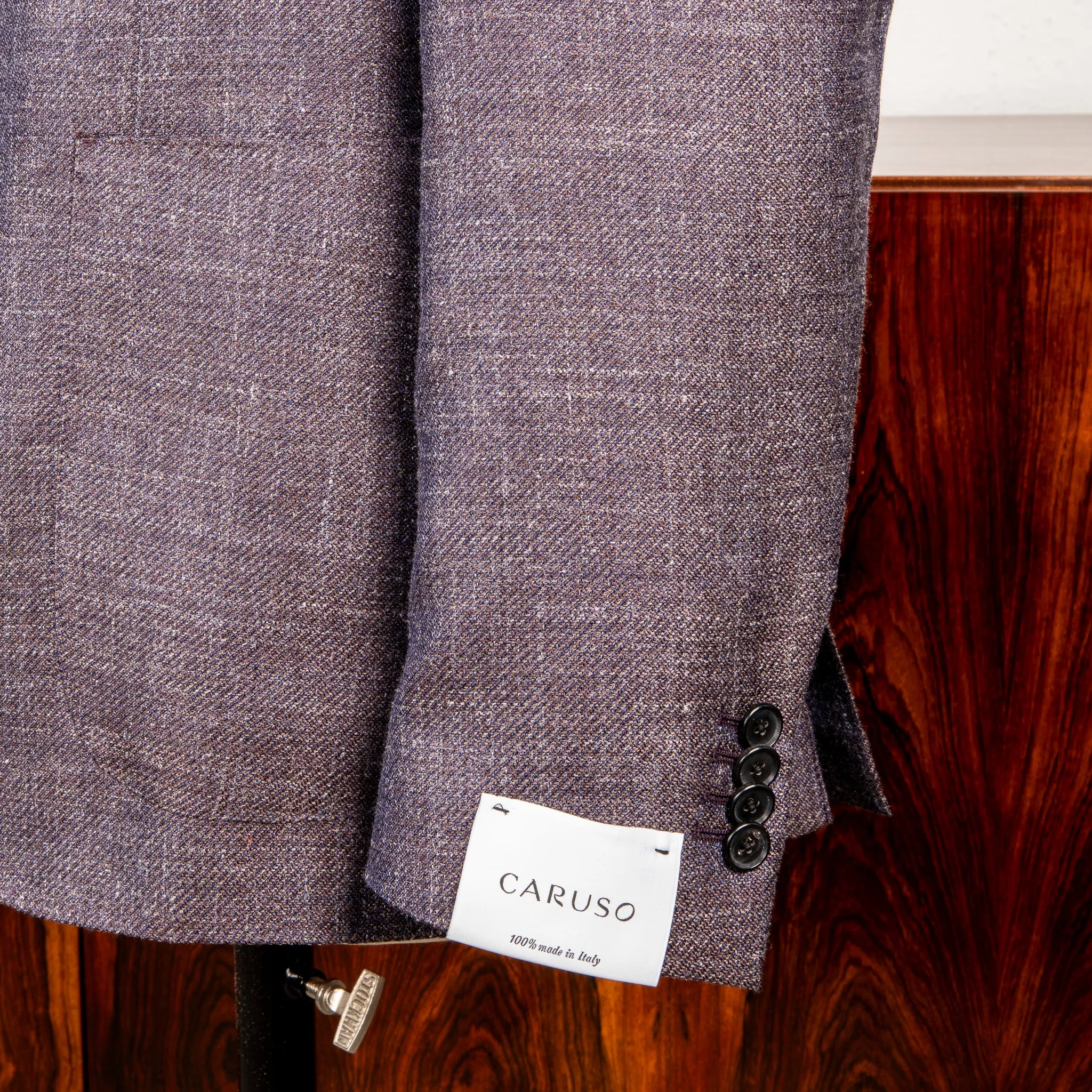 Caruso Butterfly Jacket Wool Silk Linen Brown sold by Frans Boone product image thumbnail 5