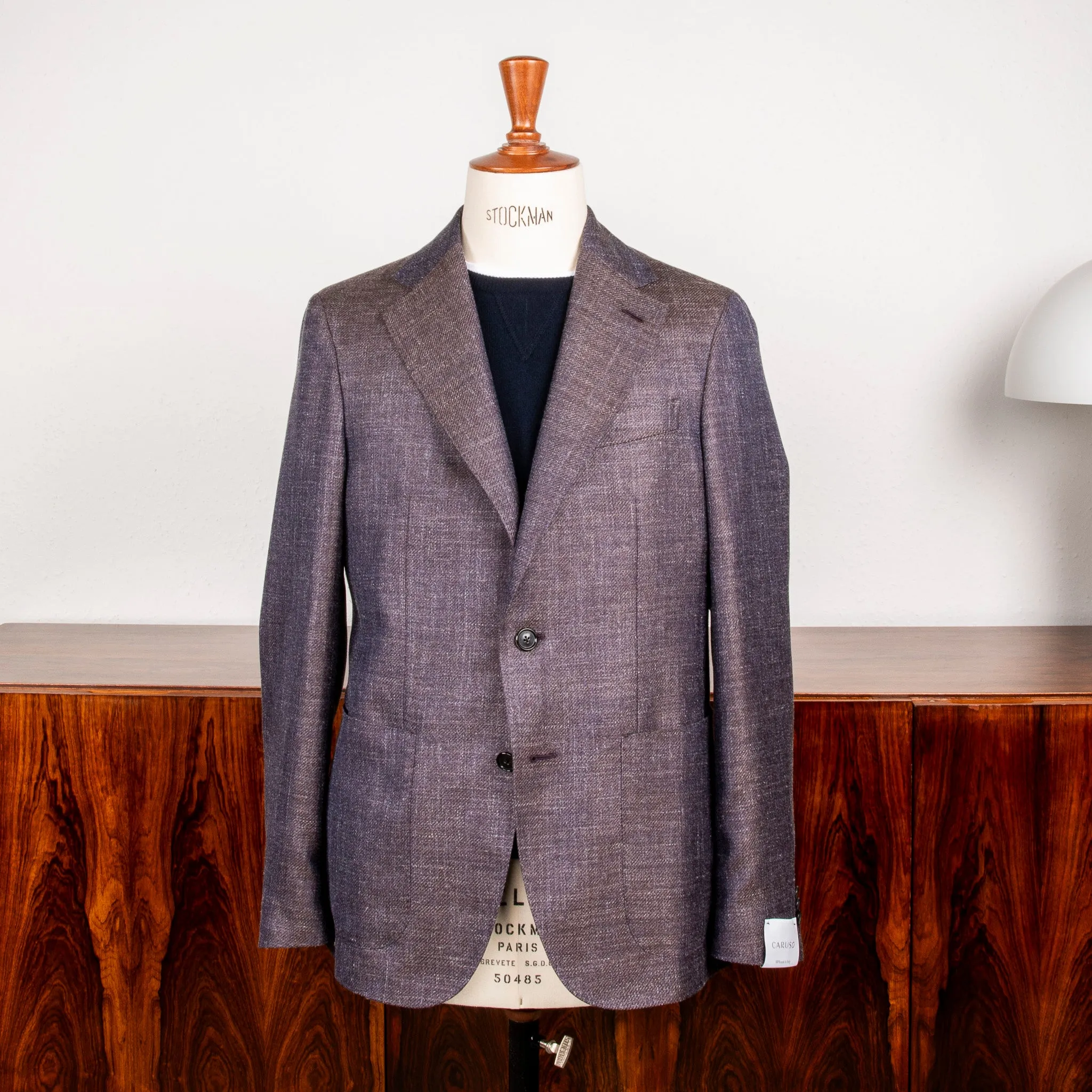 Caruso Butterfly Jacket Wool Silk Linen Brown sold by Frans Boone product image thumbnail 2