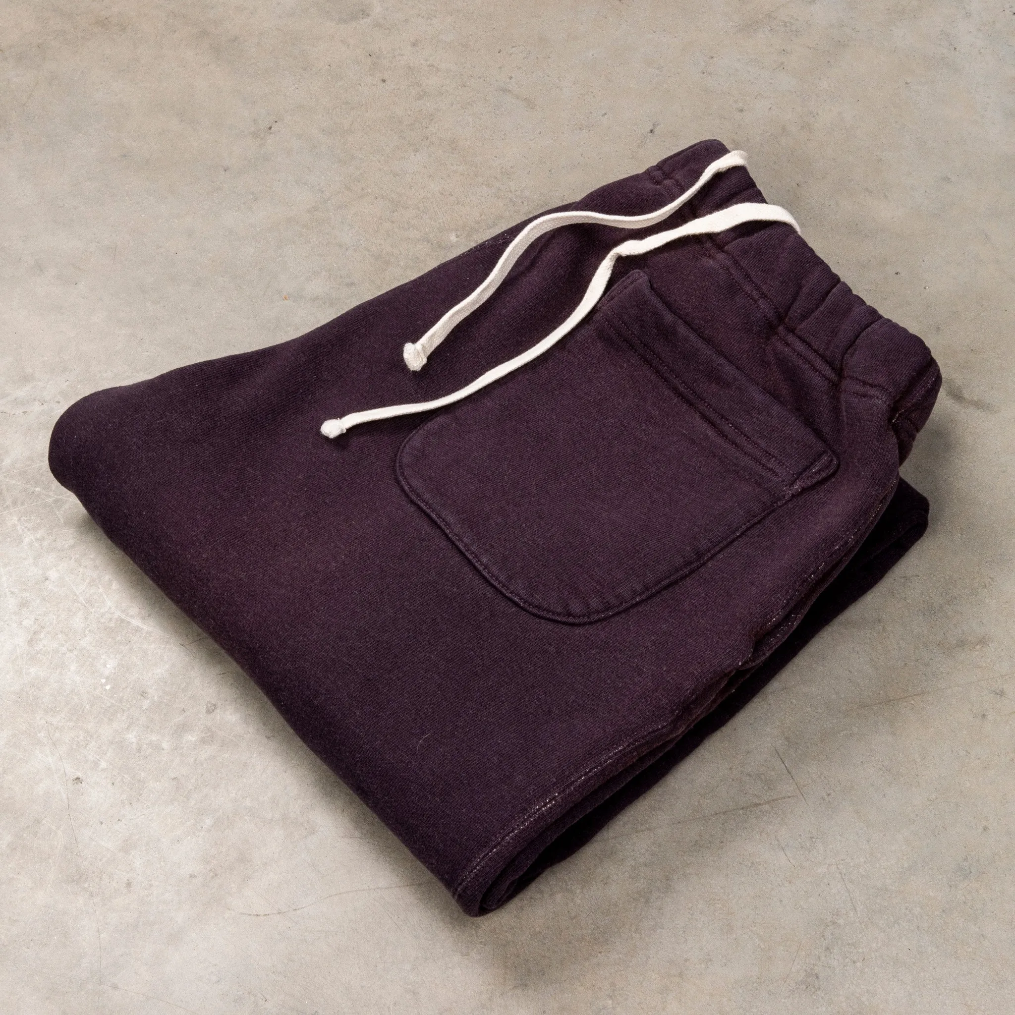 Fullcount 3743HW Mother Cotton Sweatpants "Exhausted" Navy sold by Frans Boone