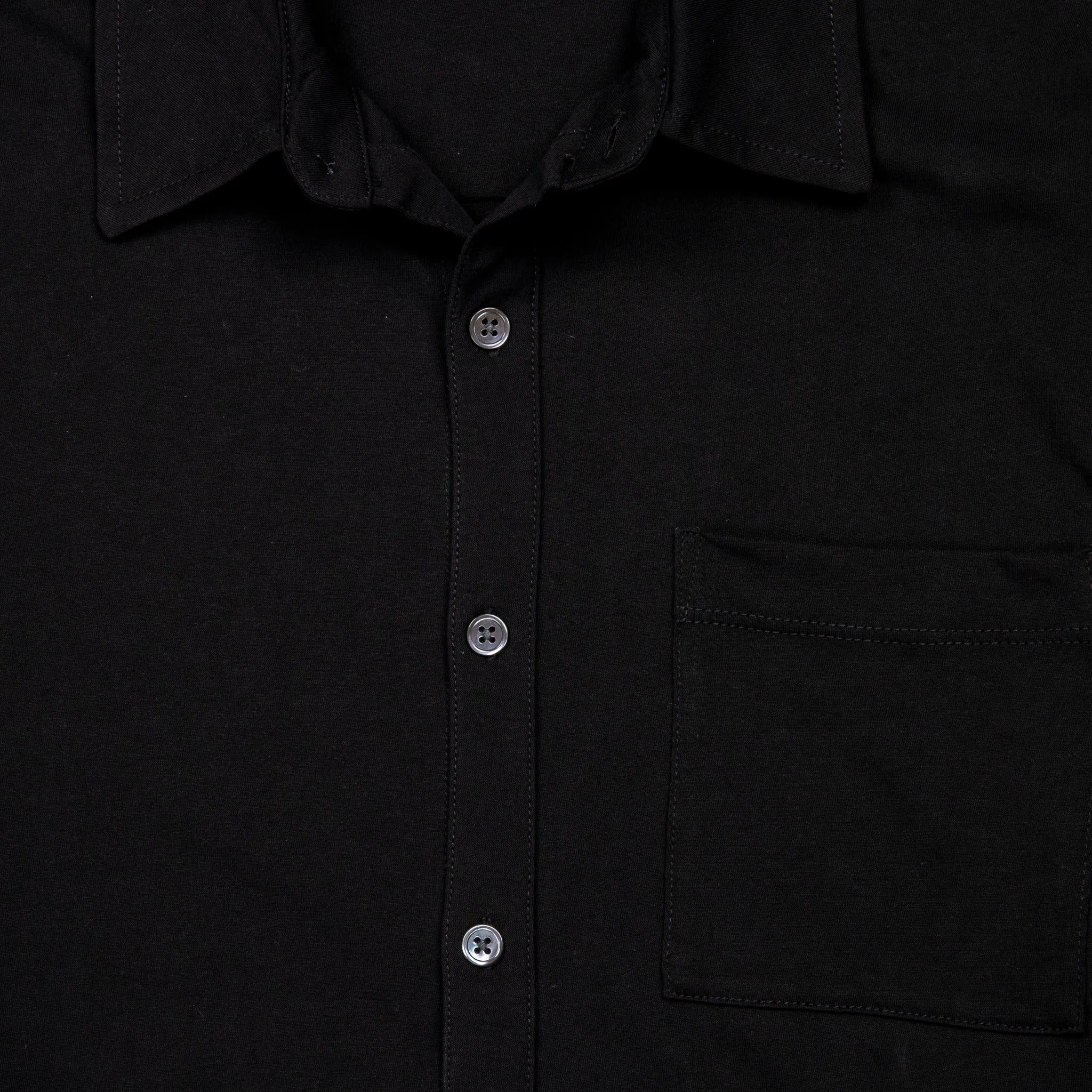 James Perse Clean Finish Jersey Shirt Black sold by Frans Boone product image thumbnail 5