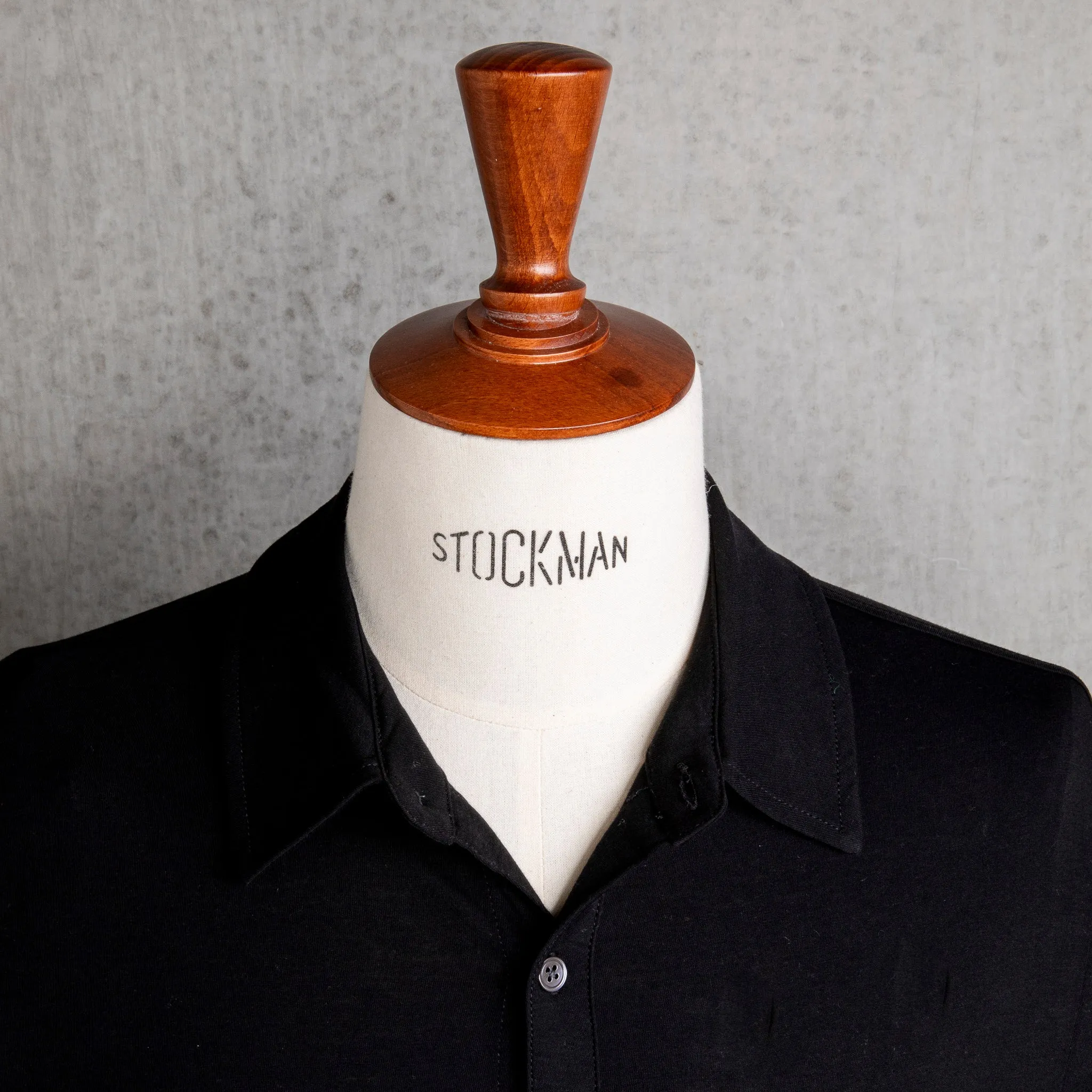 James Perse Clean Finish Jersey Shirt Black sold by Frans Boone product image thumbnail 2