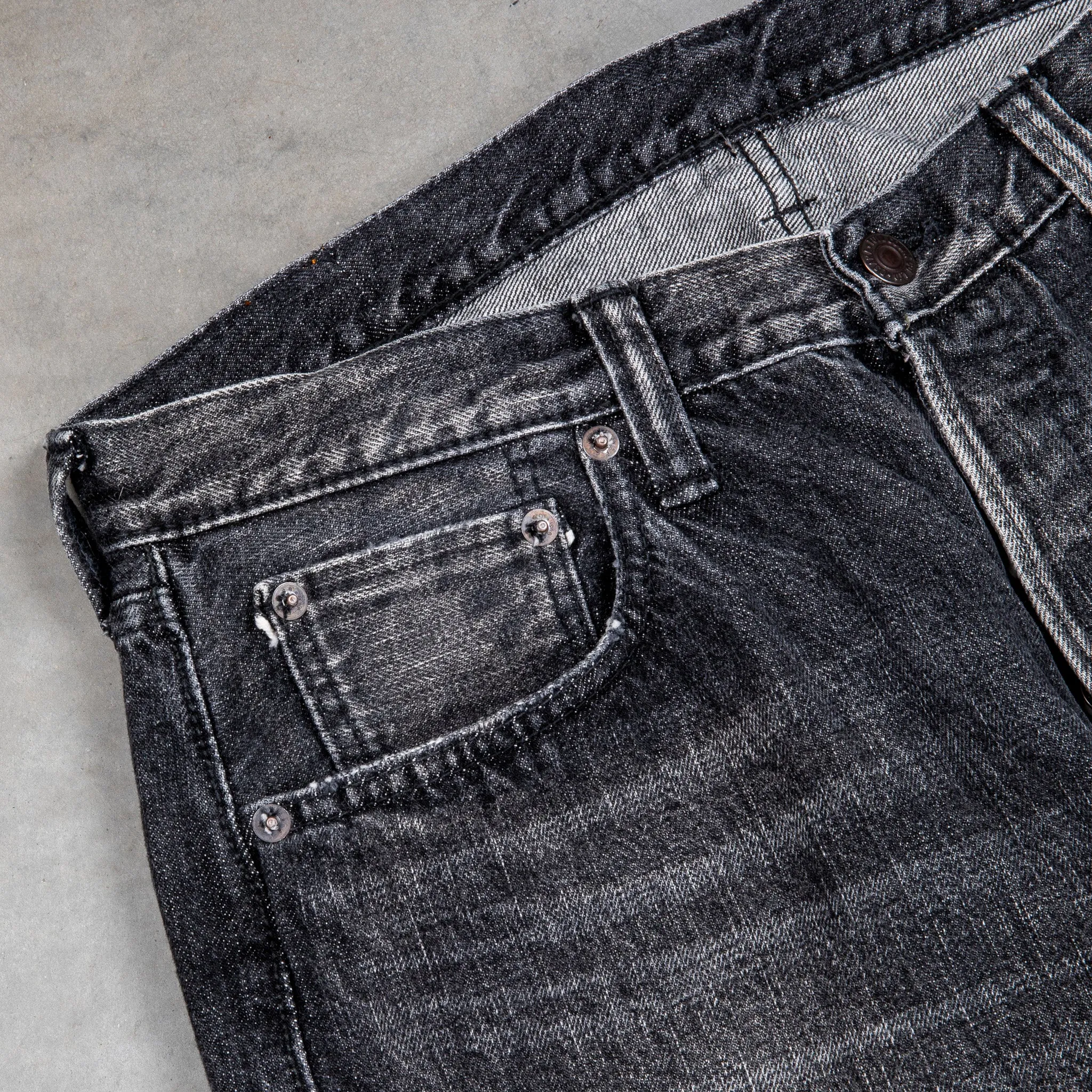 Fullcount 0105 Loose Straight 13.7 Oz Dartford Black Splatter sold by Frans Boone product image thumbnail 4