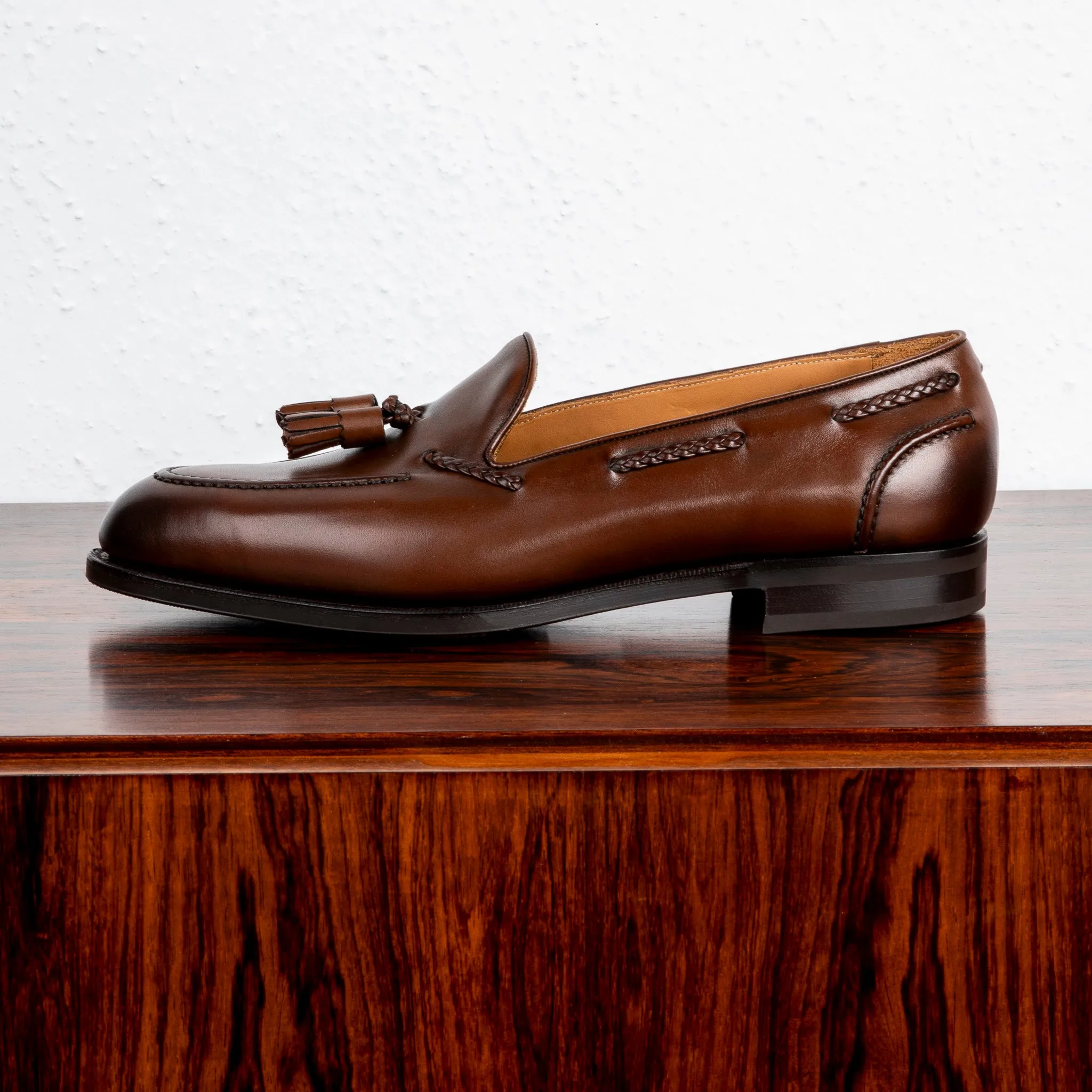 Edward Green Belgravia in Dark Oak Antique on R1 Sole sold by Frans Boone product image thumbnail 2