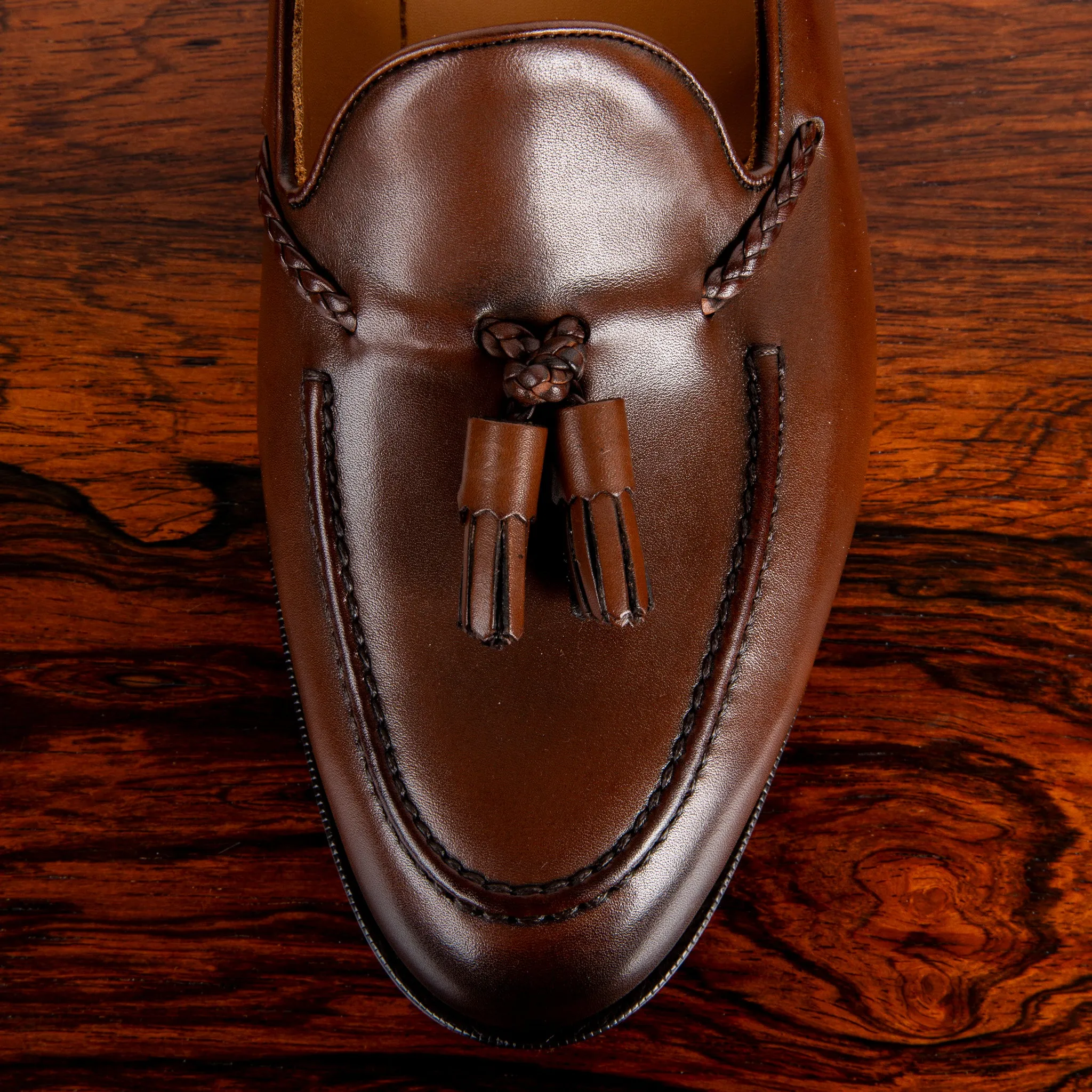 Edward Green Belgravia in Dark Oak Antique on R1 Sole sold by Frans Boone product image thumbnail 4