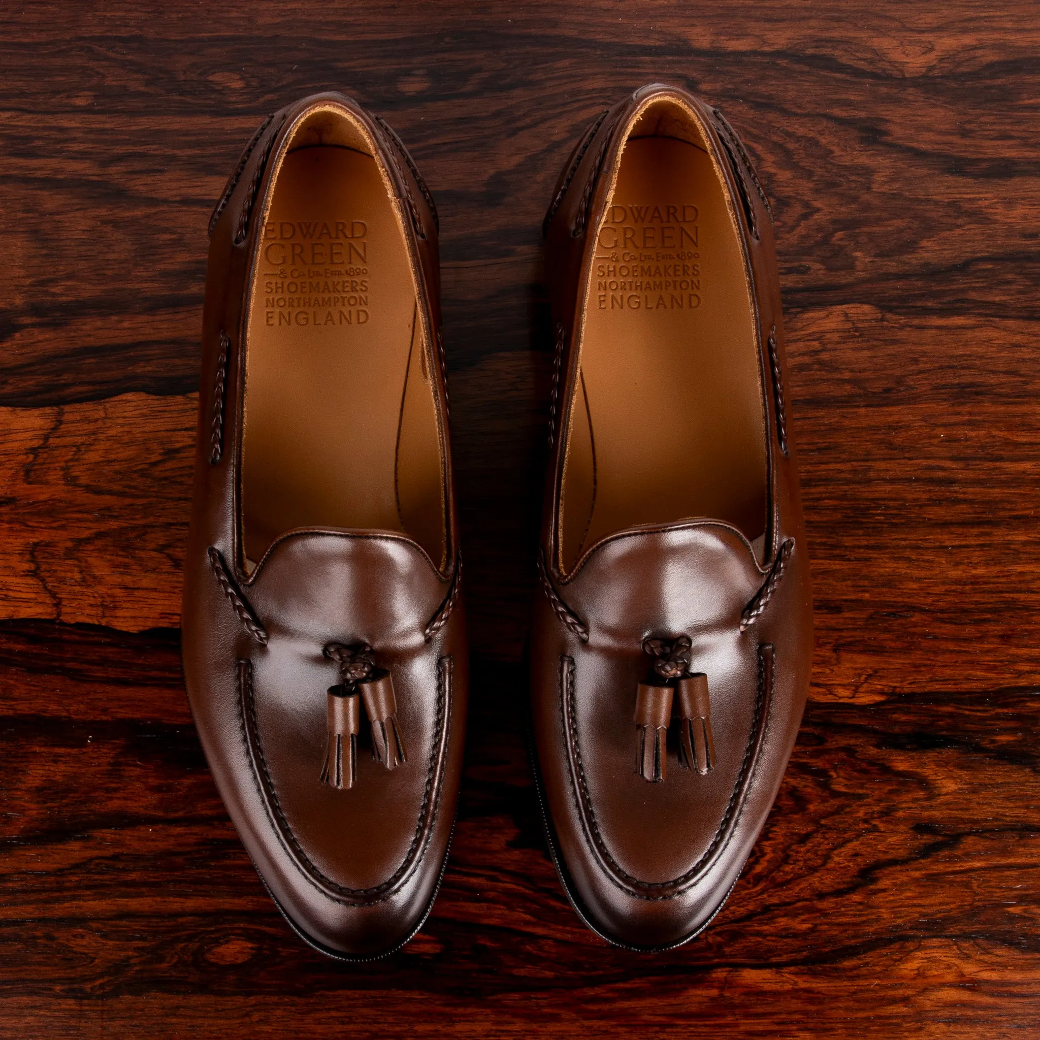 Edward Green Belgravia in Dark Oak Antique on R1 Sole sold by Frans Boone product image thumbnail 3