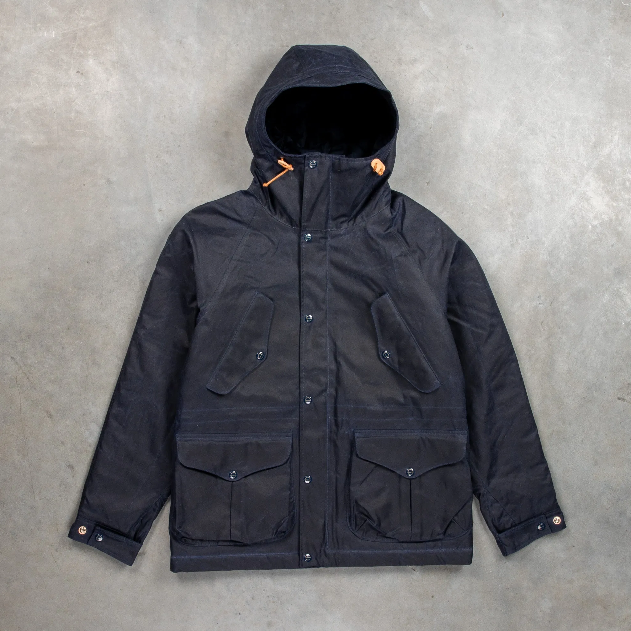 Manifattura Ceccarelli New Fisherman Parka Navy sold by Frans Boone