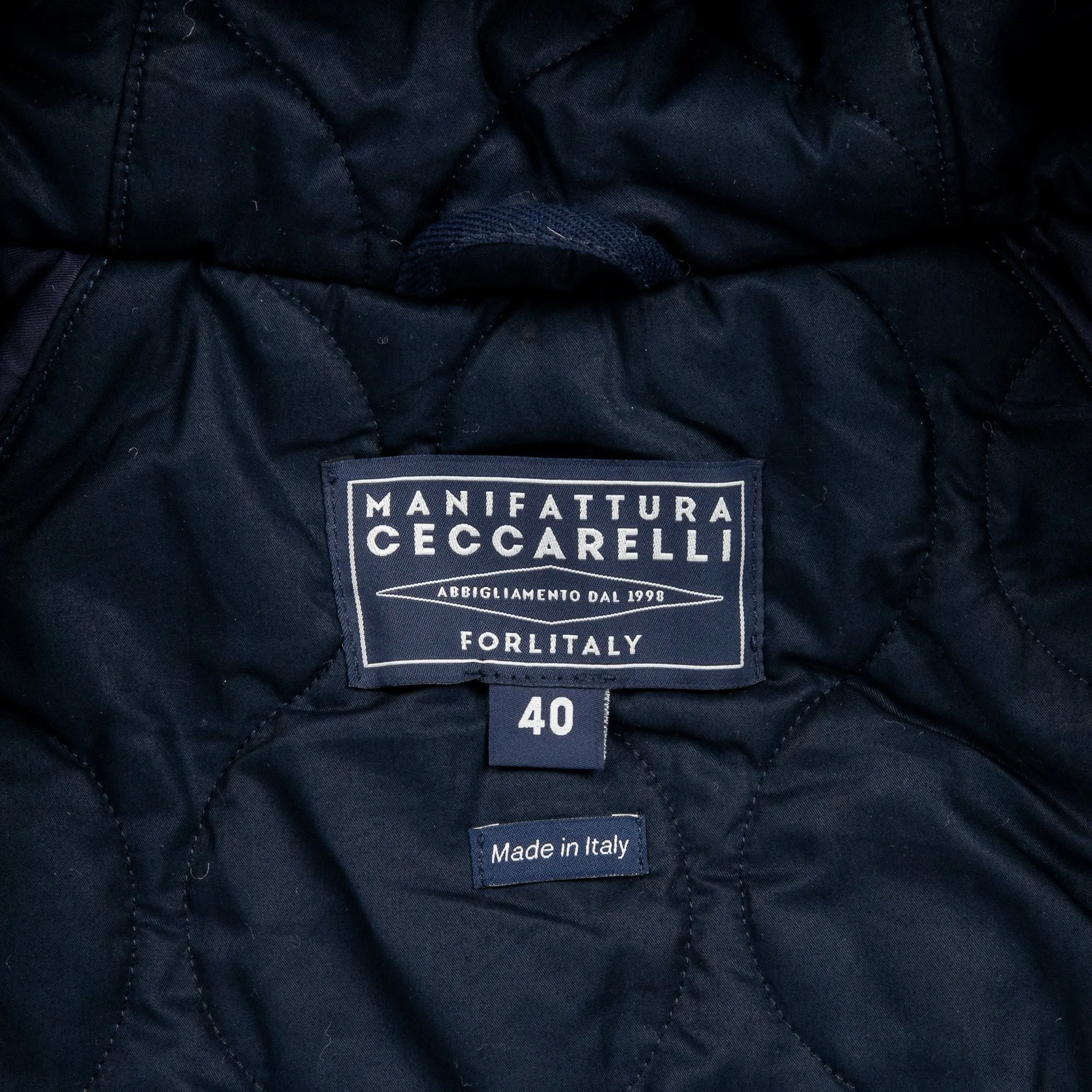 Manifattura Ceccarelli New Fisherman Parka Navy sold by Frans Boone product image thumbnail 3