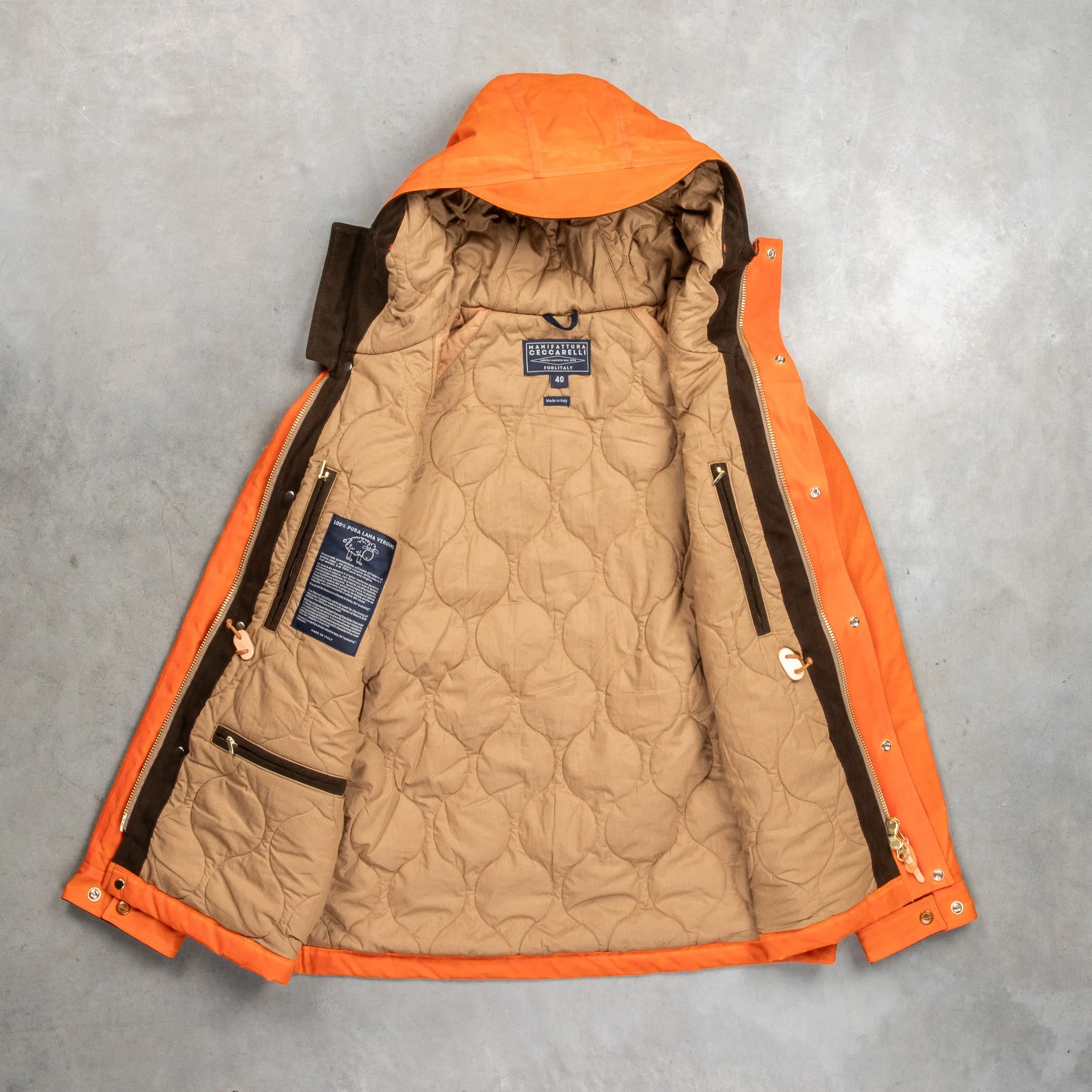 Manifattura Ceccarelli New Fisherman Parka Orange sold by Frans Boone product image thumbnail 2