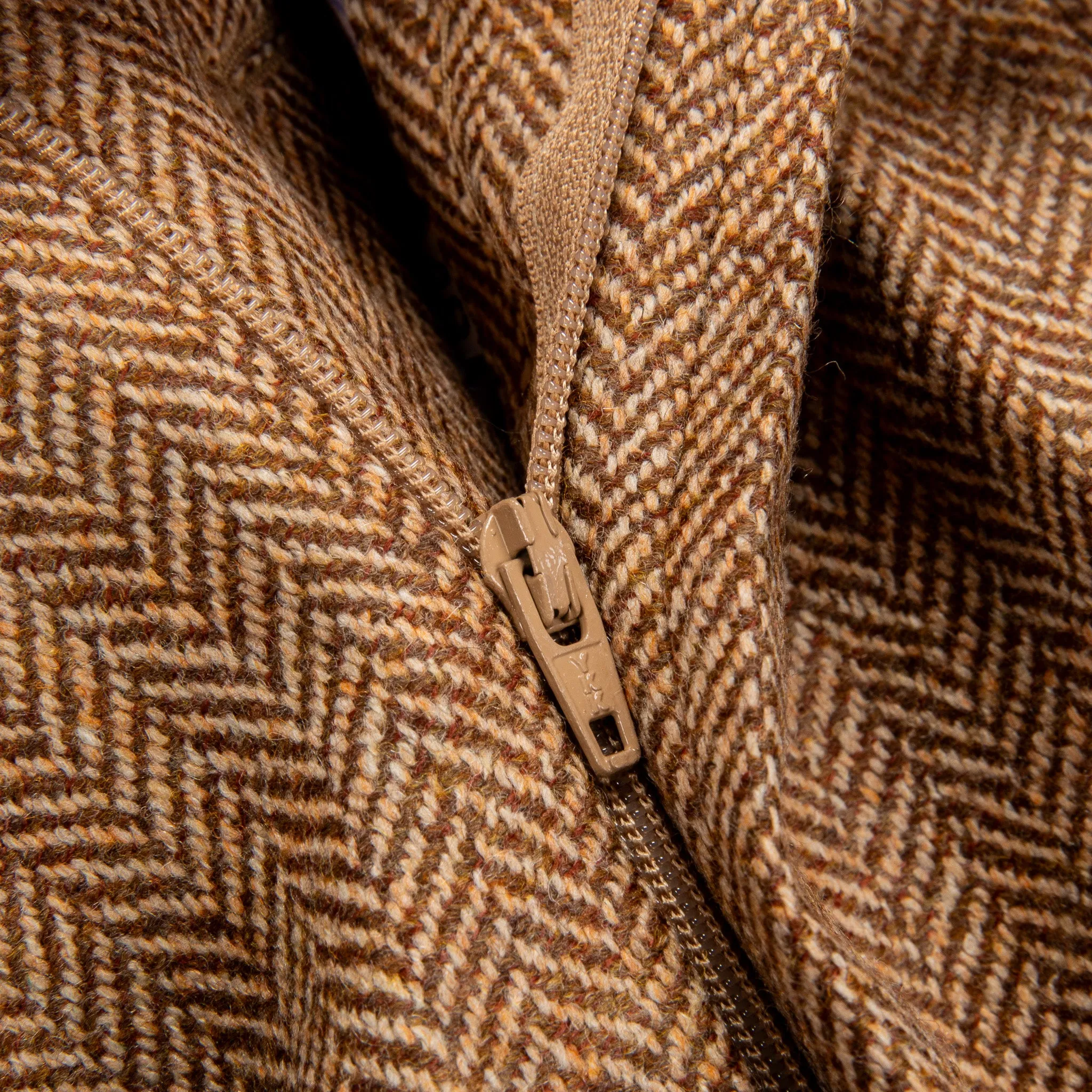 Rota Wool Cashmere Herringbone High Rise Pants Rust sold by Frans Boone product image thumbnail 5