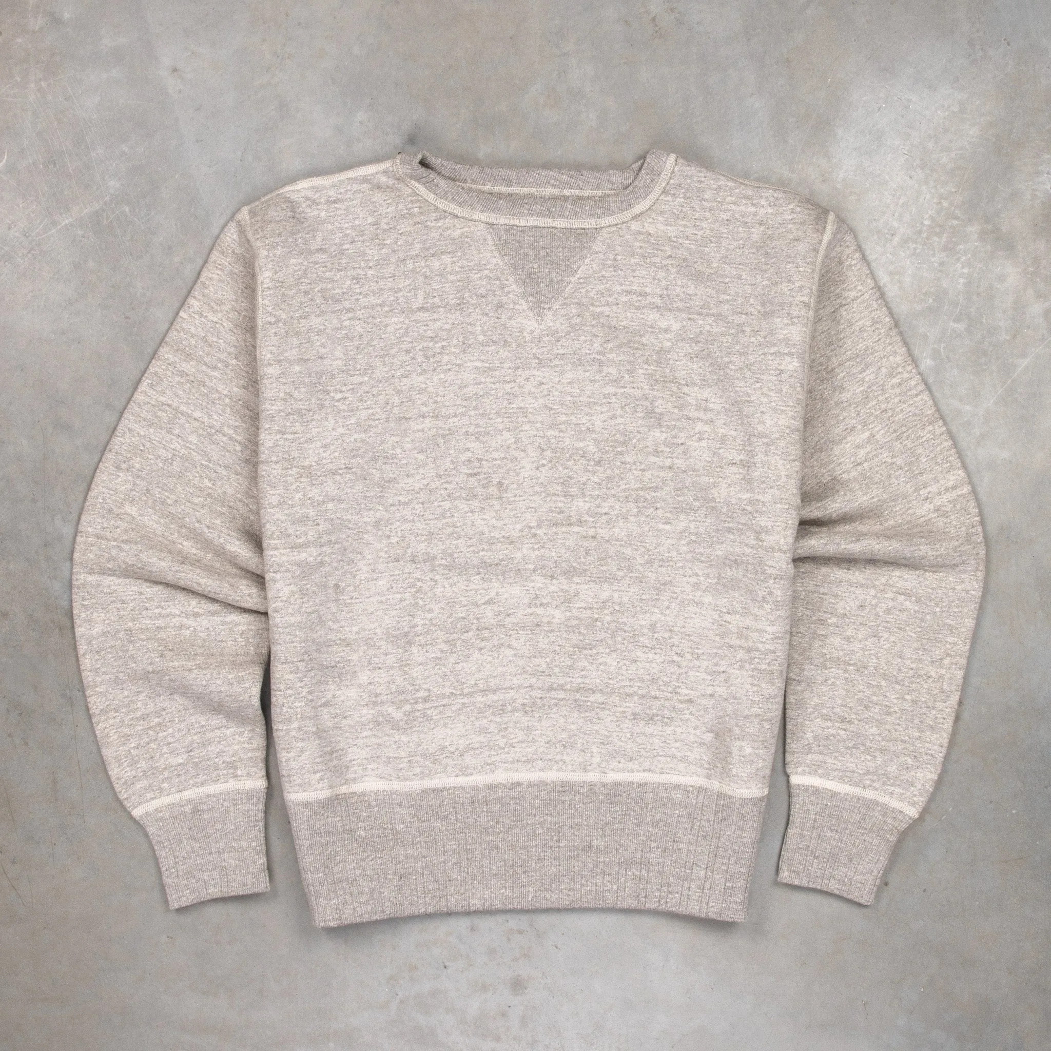 Fullcount 3741 Double V Sweatshirt Heather Gray sold by Frans Boone product image thumbnail 2