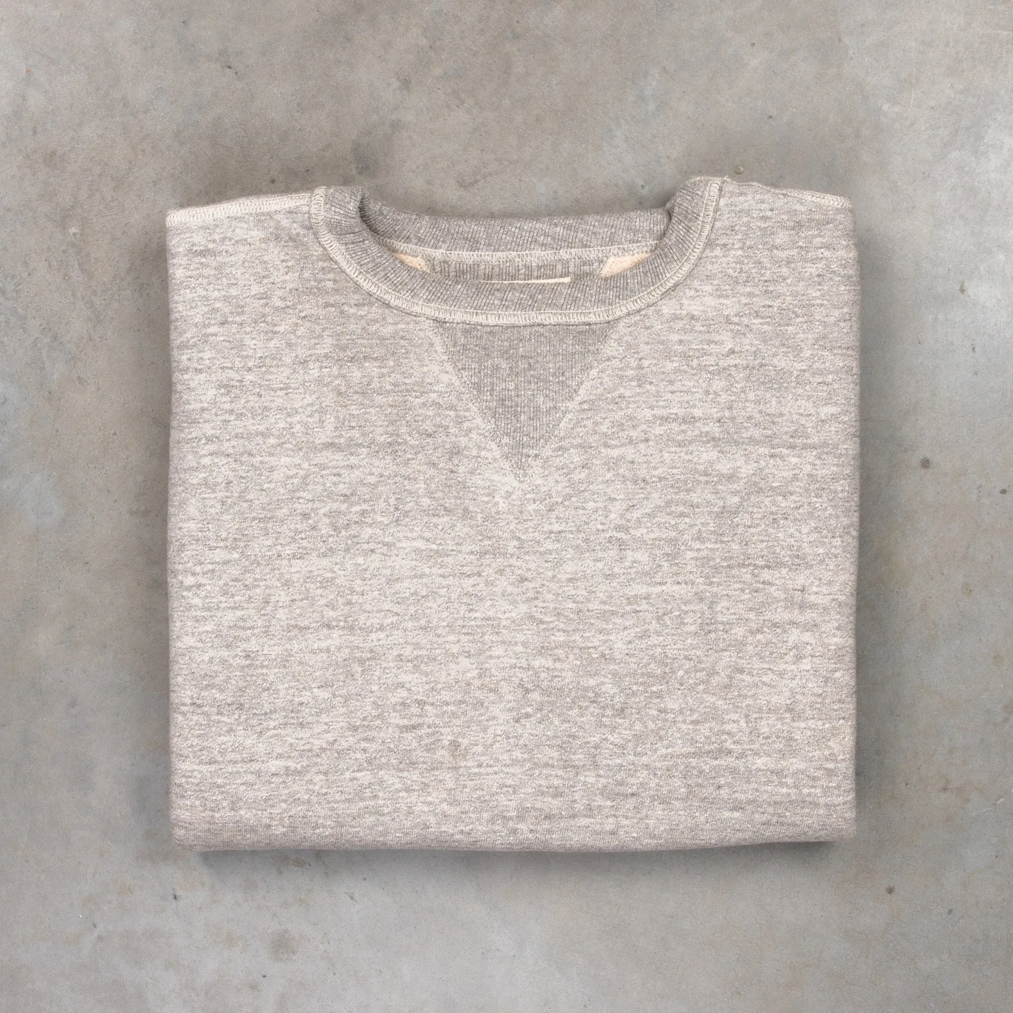 Fullcount 3741 Double V Sweatshirt Heather Gray sold by Frans Boone