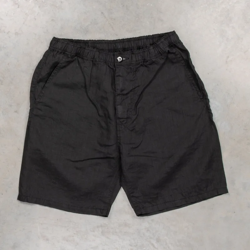 Remi Relief Linen Shorts Black made by Remi Relief