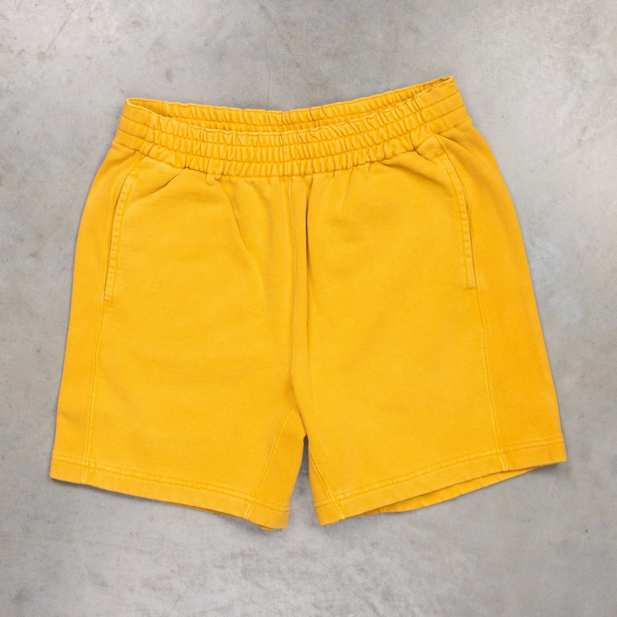 Remi Relief SP Finish Fleece Shorts Mustard sold by Frans Boone