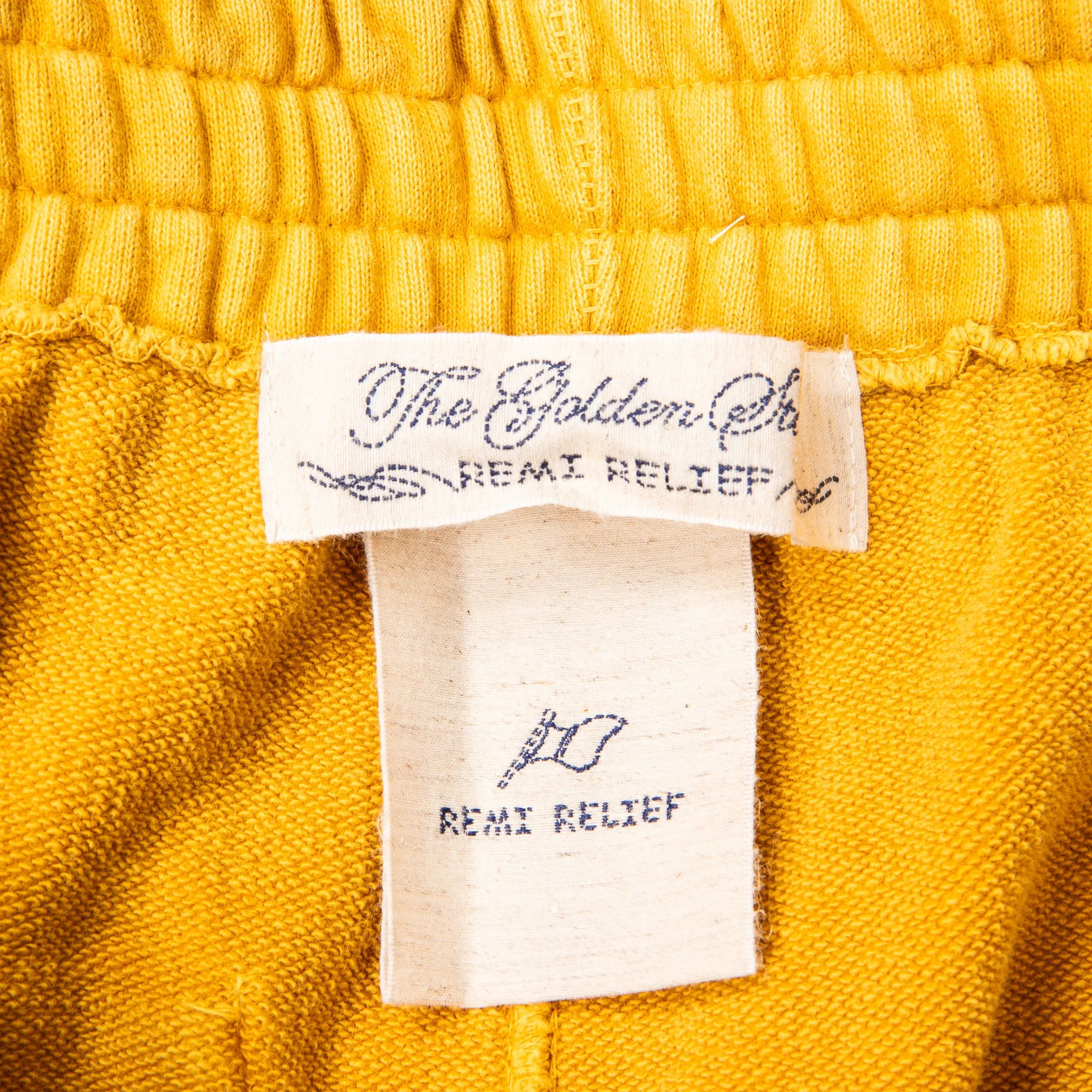 Remi Relief SP Finish Fleece Shorts Mustard sold by Frans Boone product image thumbnail 3