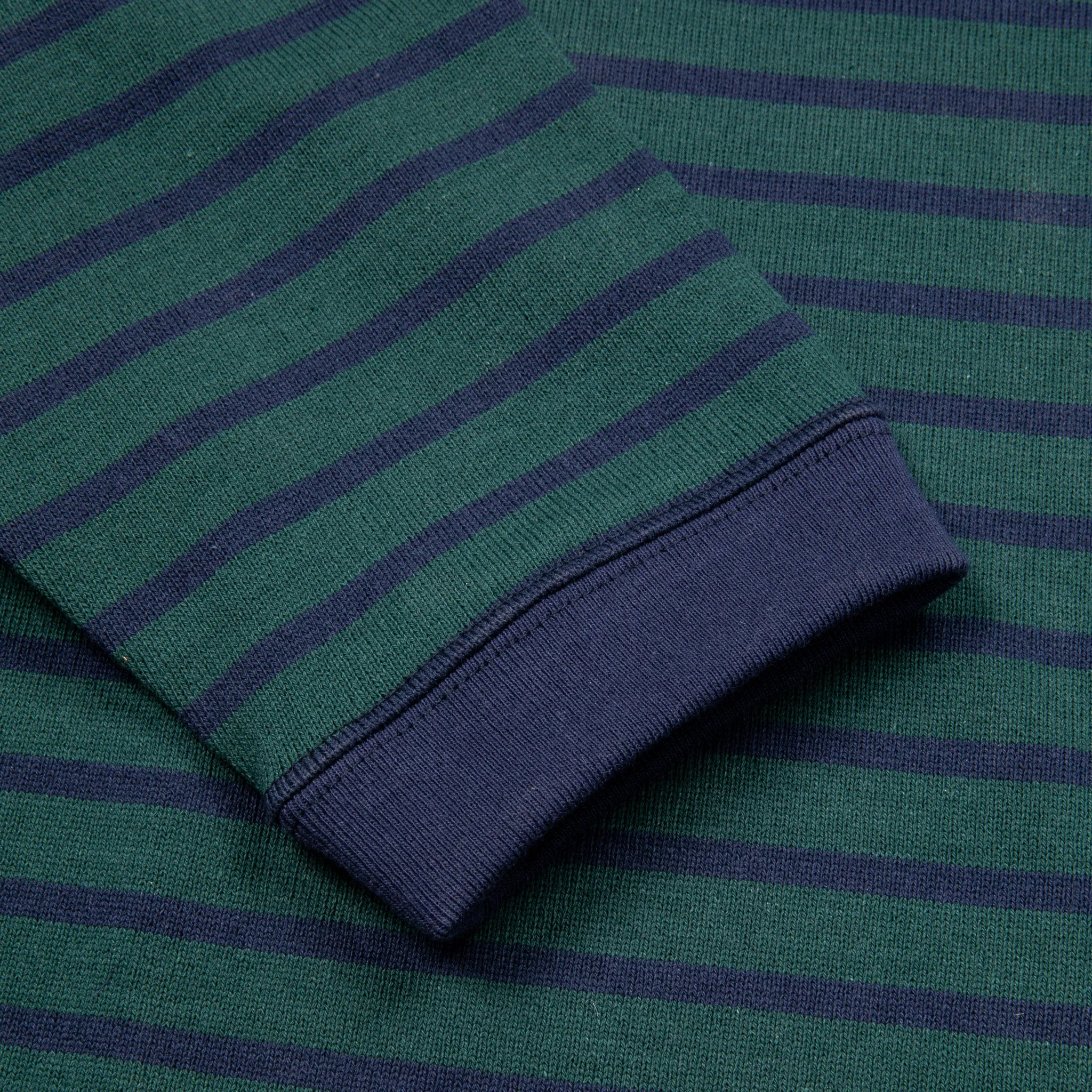 And Wander Stripe Pocket LS Tee Green sold by Frans Boone product image thumbnail 4