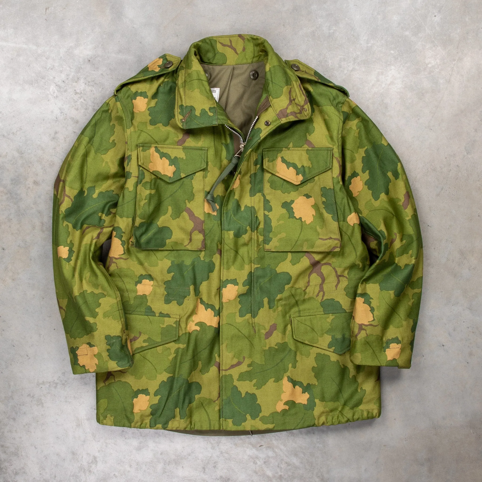 The Real McCoy's M-65 Field Jacket Mitchell Pattern sold by Frans Boone