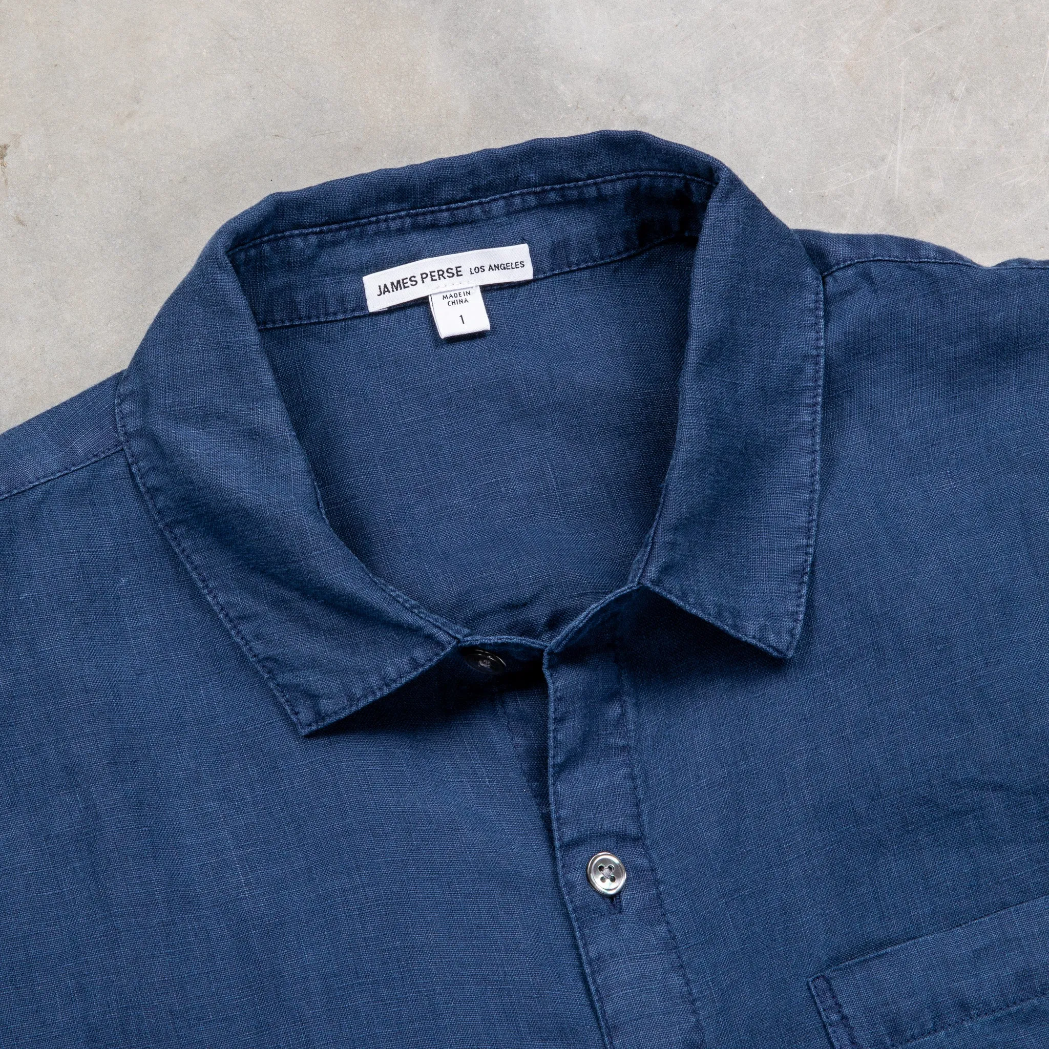 James Perse Classic Linen shirt Imperial sold by Frans Boone product image thumbnail 3