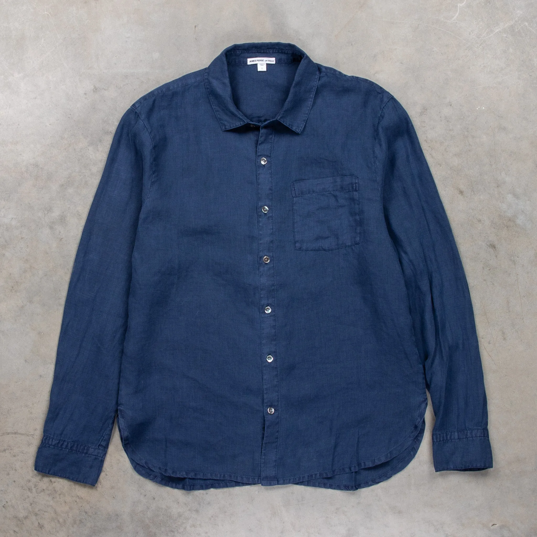 James Perse Classic Linen shirt Imperial sold by Frans Boone product image thumbnail 2