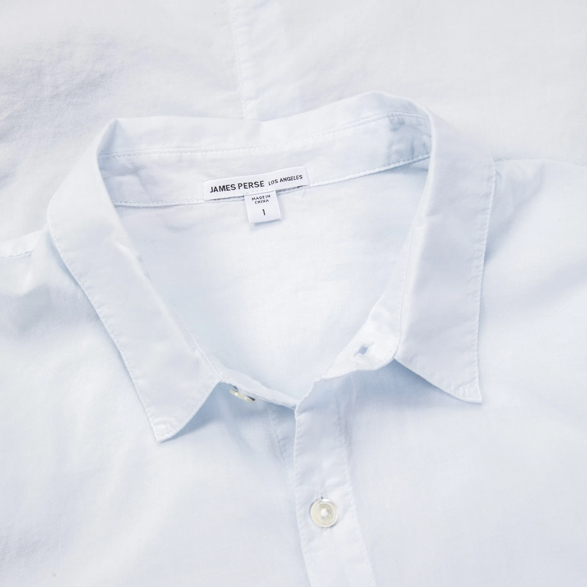 James Perse Standard Shirt Ice Blue sold by Frans Boone product image thumbnail 3