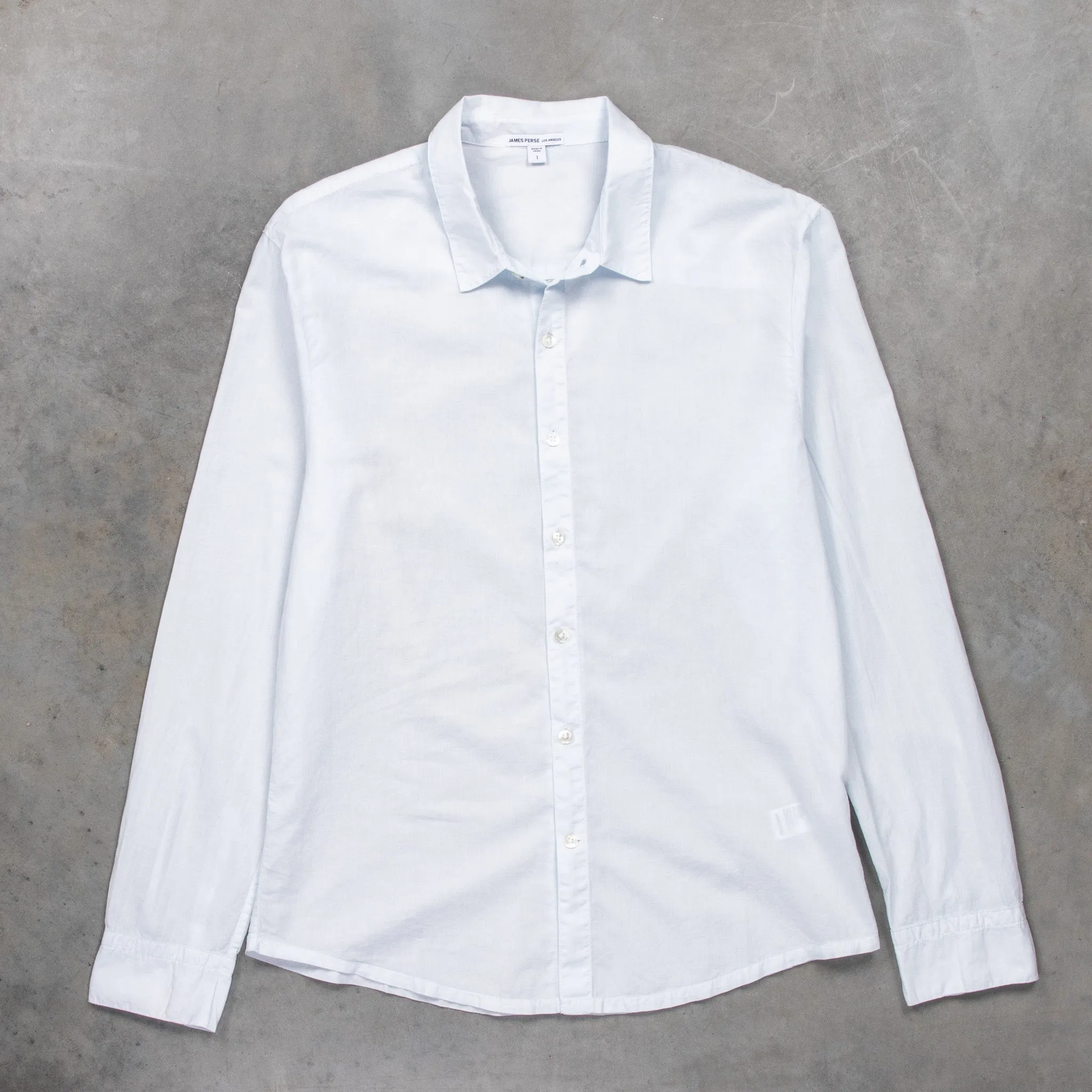 James Perse Standard Shirt Ice Blue sold by Frans Boone product image thumbnail 2