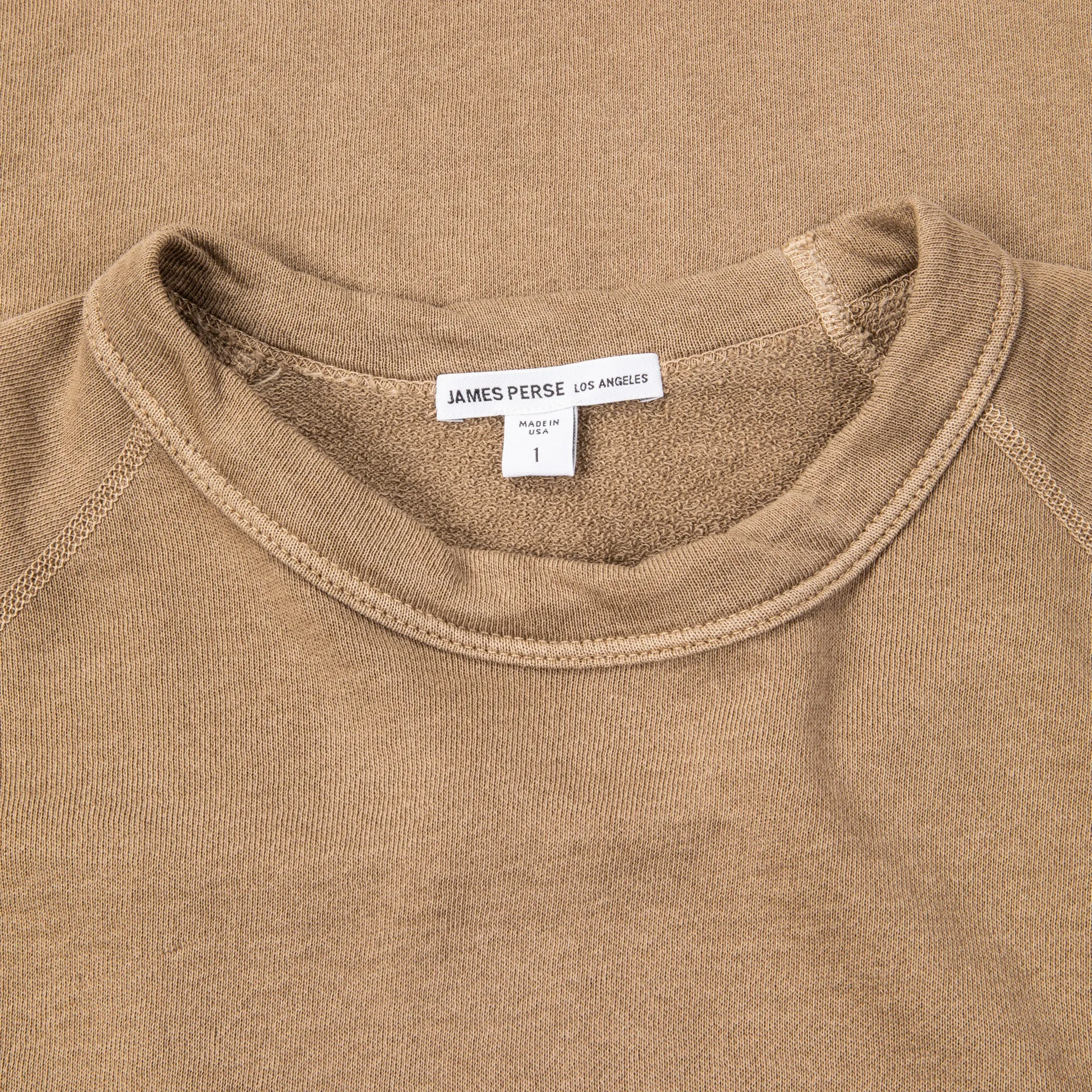 James Perse Vintage Fleece raglan Pullover Cashew sold by Frans Boone product image thumbnail 3