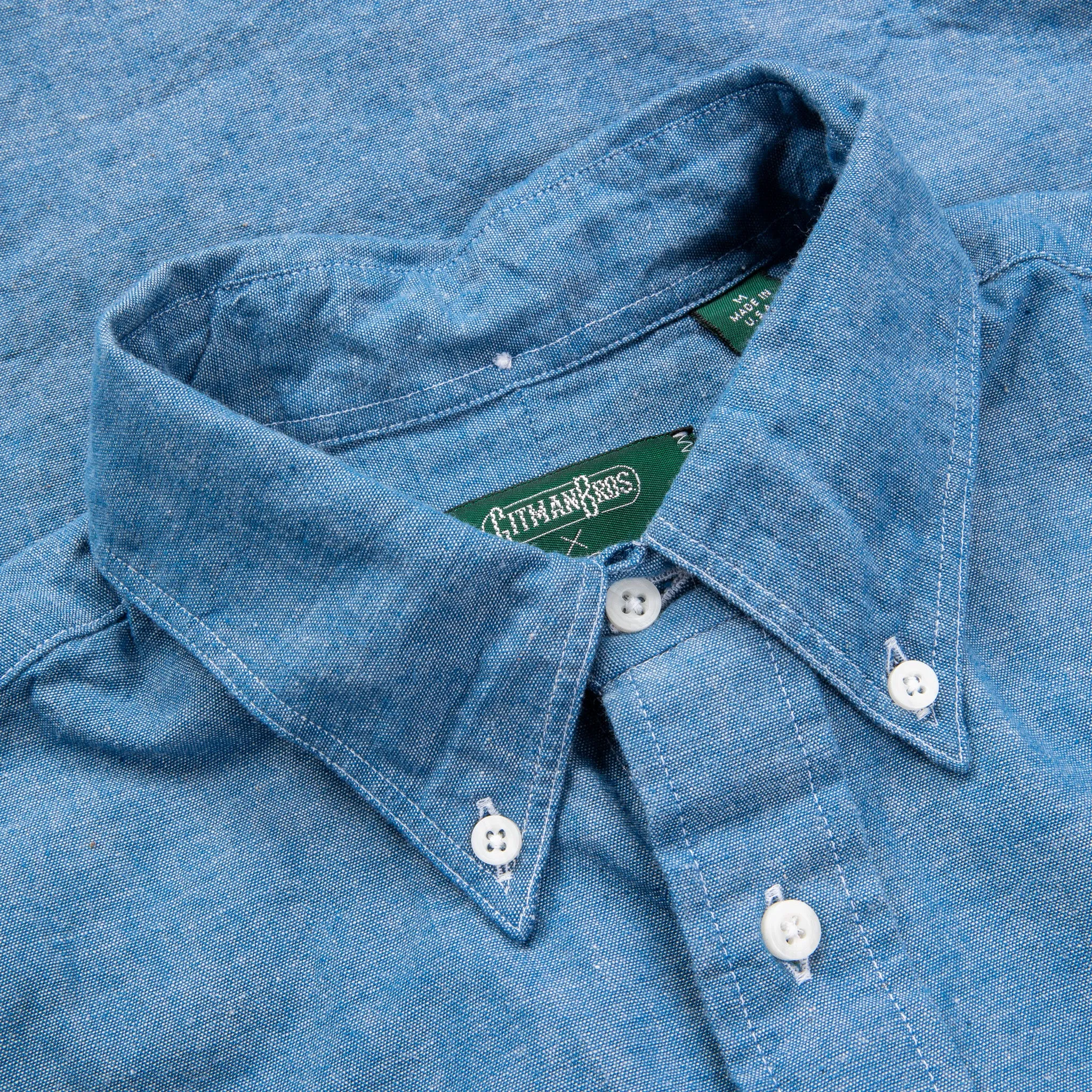 Gitman Vintage x Frans Boone Japanese Chambray Blue sold by Frans Boone product image thumbnail 3