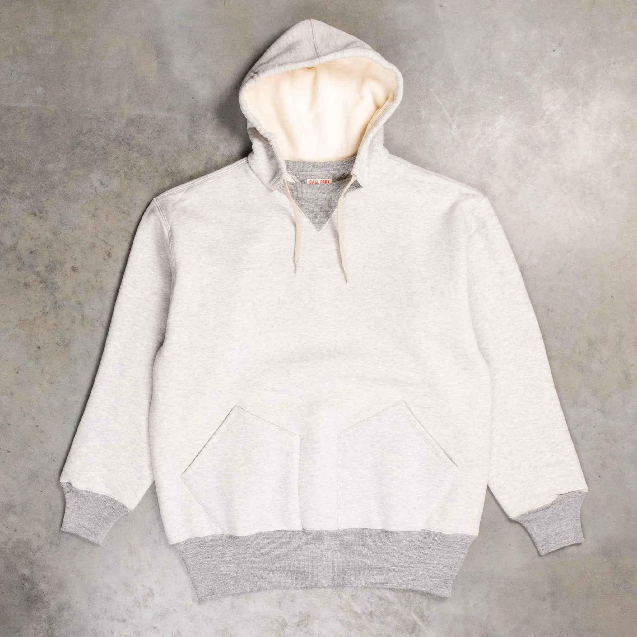 The Real McCoy's Double-Face Hooded Sweatshirt Gray sold by Frans Boone product image thumbnail 2
