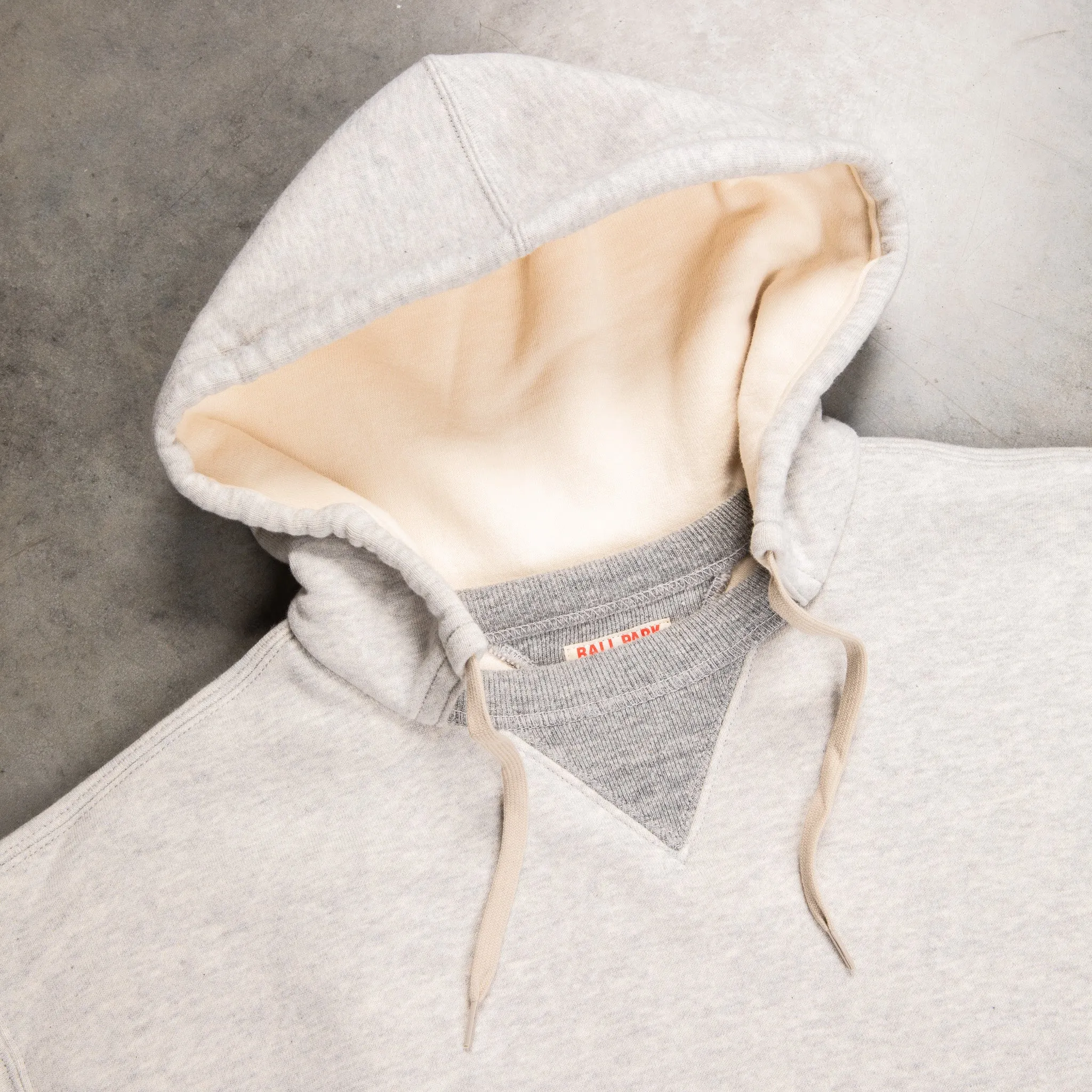 The Real McCoy's Double-Face Hooded Sweatshirt Gray sold by Frans Boone product image thumbnail 3