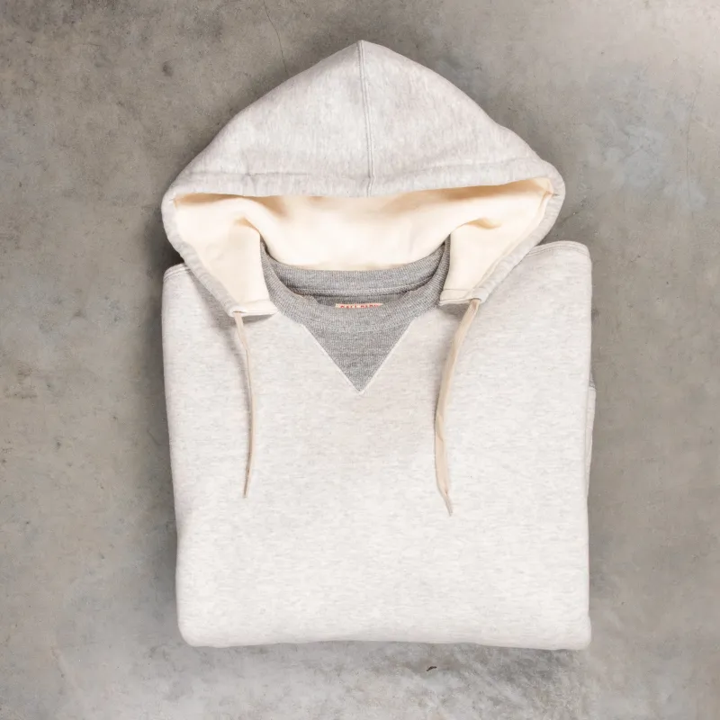 The Real McCoy's Double-Face Hooded Sweatshirt Gray made by The Real McCoy's