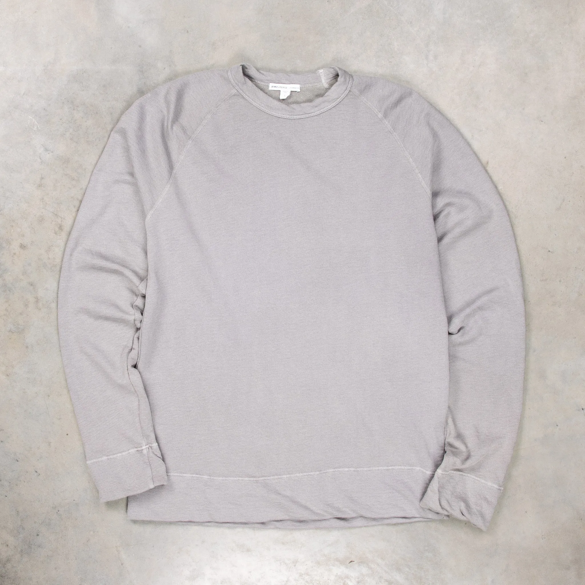 James Perse Vintage Fleece Raglan Sweat Silver Grey sold by Frans Boone product image thumbnail 2