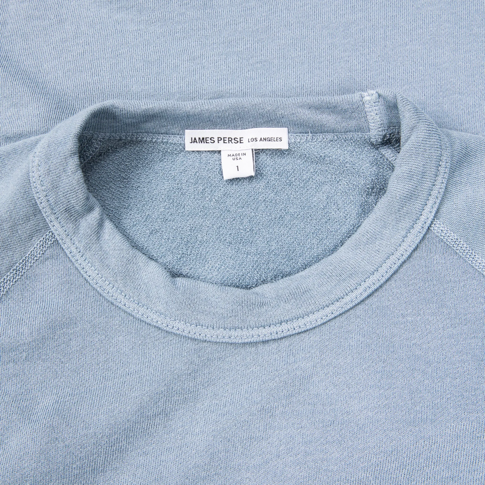 James Perse Vintage Fleece Raglan Sweat Bluestone sold by Frans Boone product image thumbnail 3