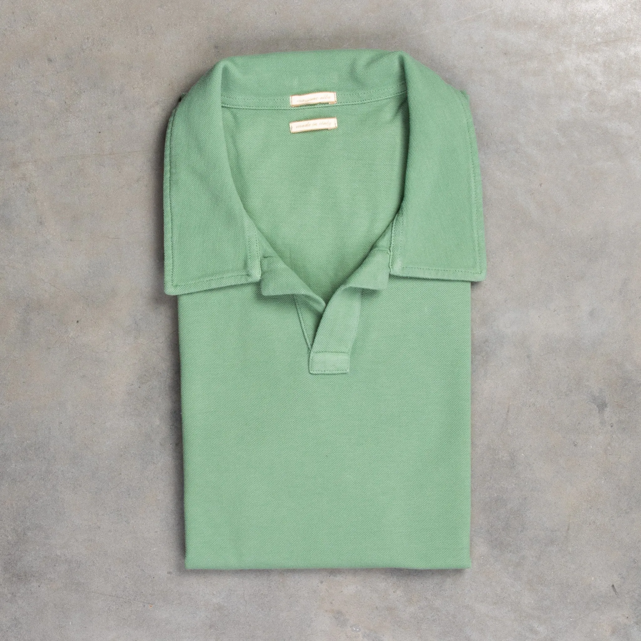 Massimo Alba Aruba Polo Eucalipto sold by Frans Boone