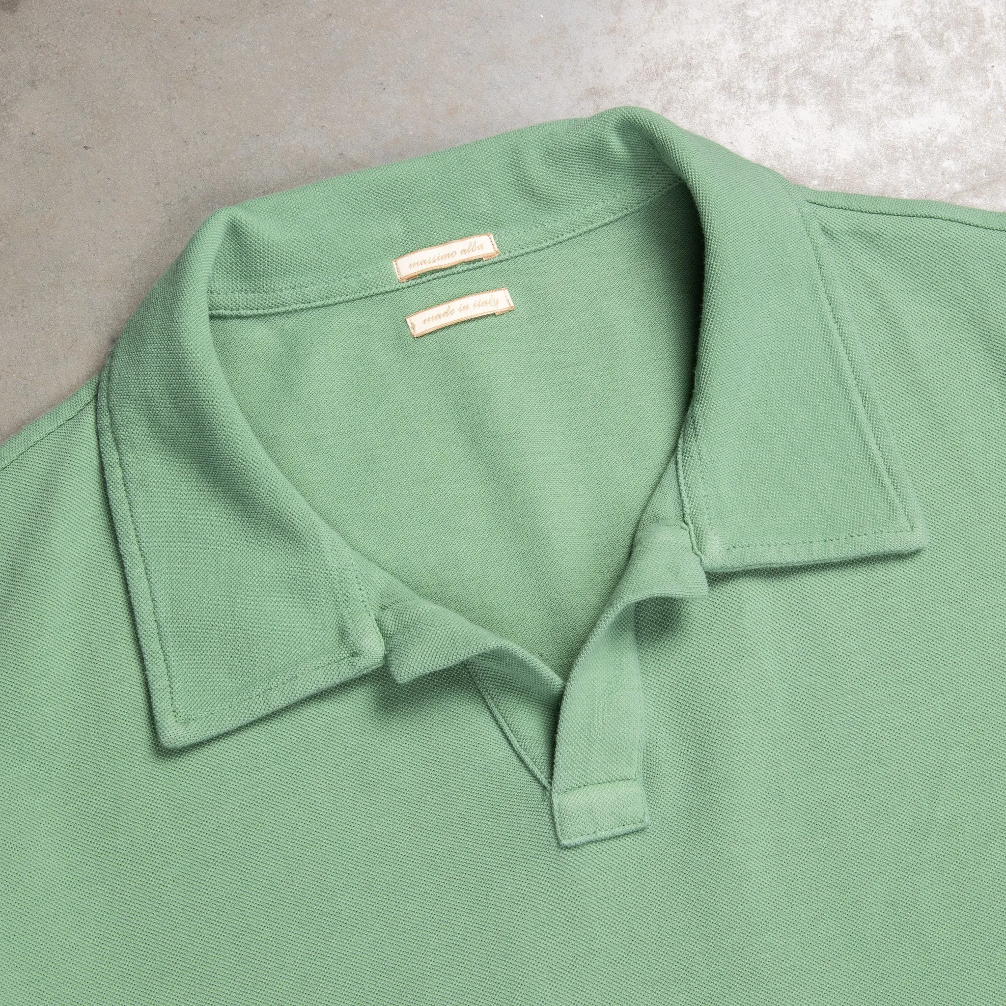 Massimo Alba Aruba Polo Eucalipto sold by Frans Boone product image thumbnail 3