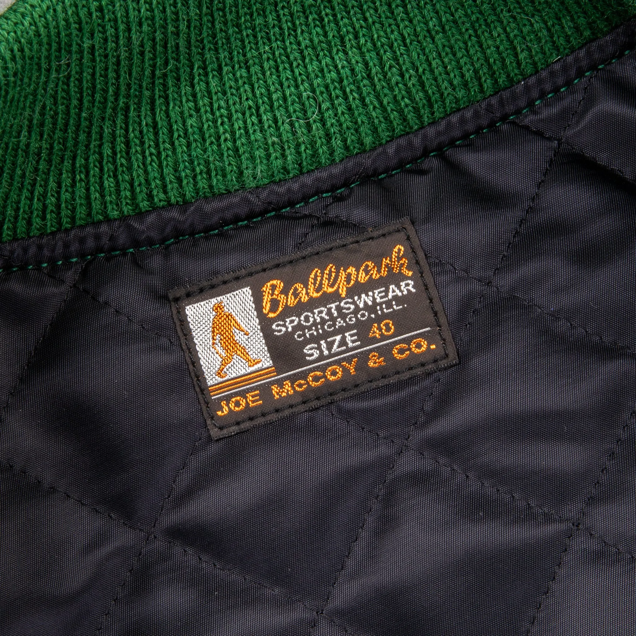 The Real McCoy's Wool Varsity Jacket Shamrocks sold by Frans Boone product image thumbnail 5