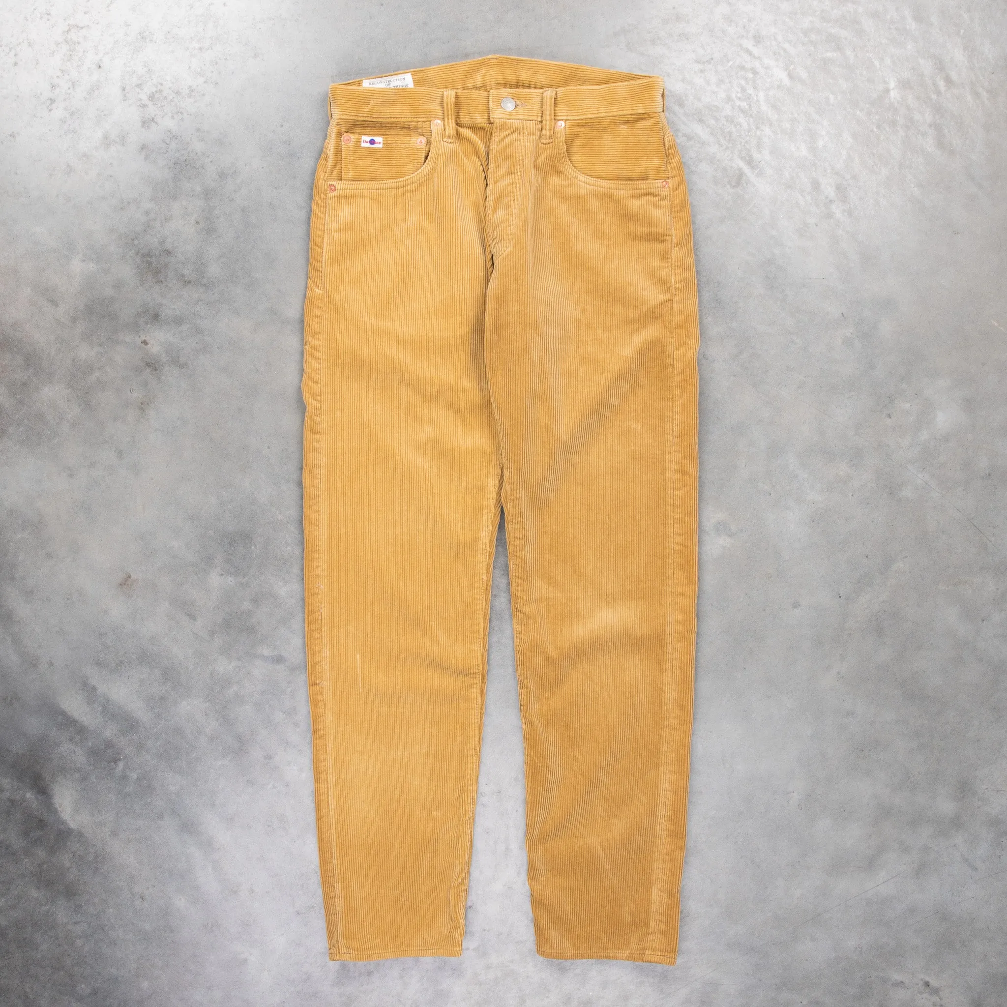 Studio D'Artisan FB-909 High Rise Tapered 9-Wale Corduroy Beige sold by Frans Boone product image thumbnail 2