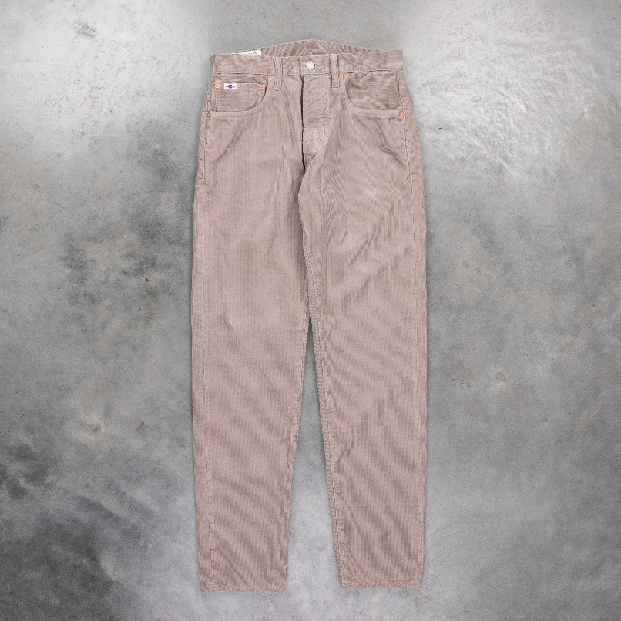 Studio D'Artisan FB-909 High Rise Tapered 13-Wale Corduroy Grey sold by Frans Boone product image thumbnail 2