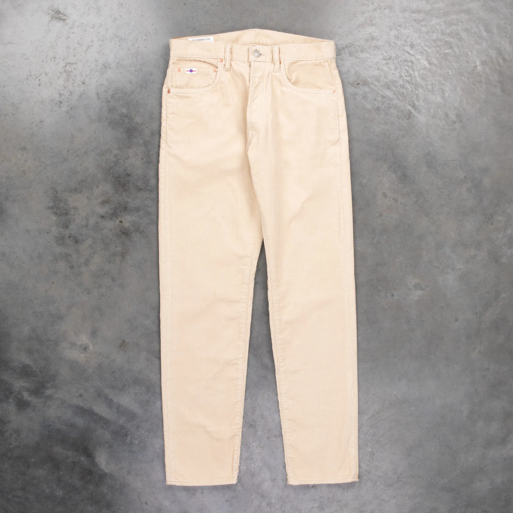 Studio D'Artisan FB-909 High Rise Tapered 13-Wale Corduroy L.Beige sold by Frans Boone product image thumbnail 2