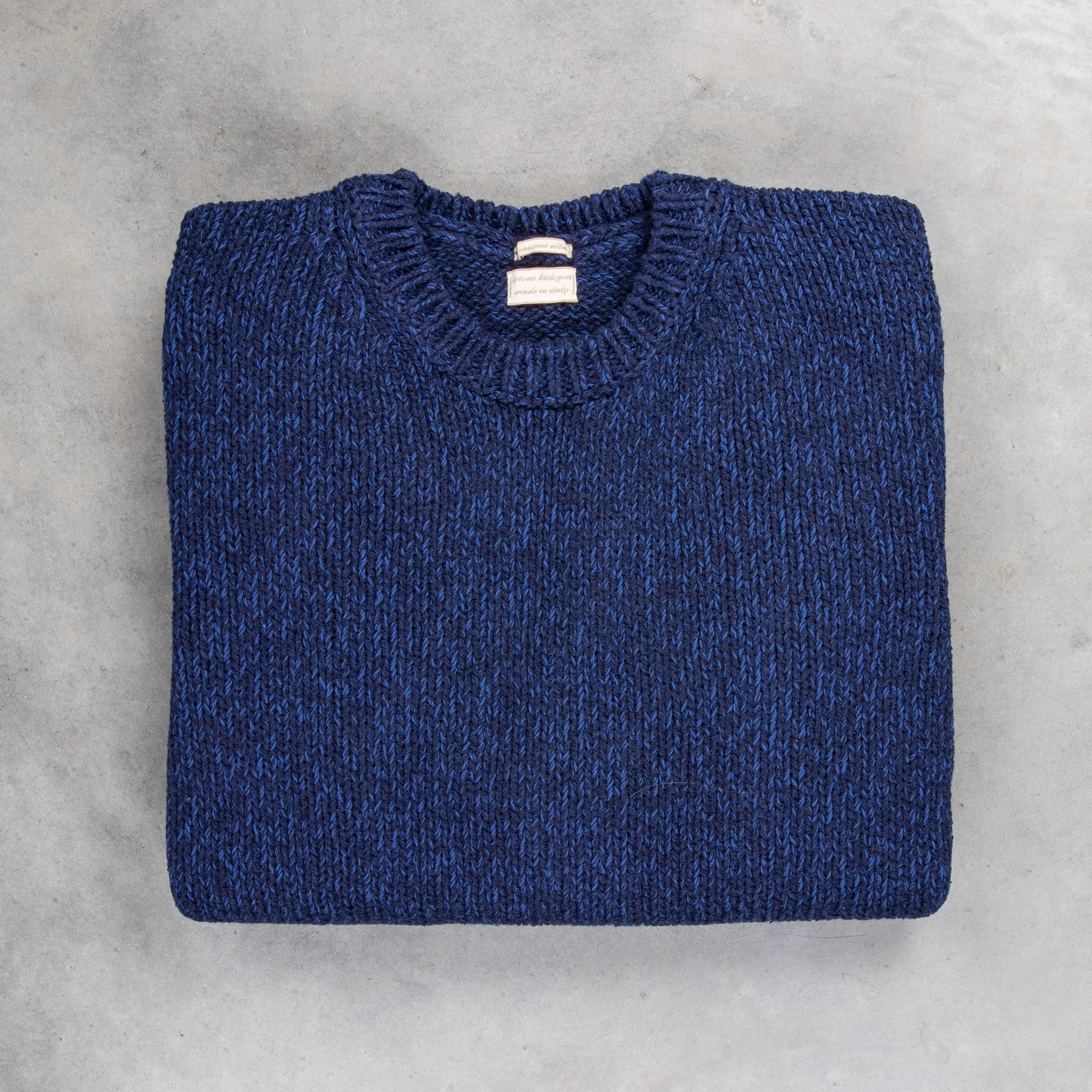 Massimo Alba Elia Sweater Blu sold by Frans Boone