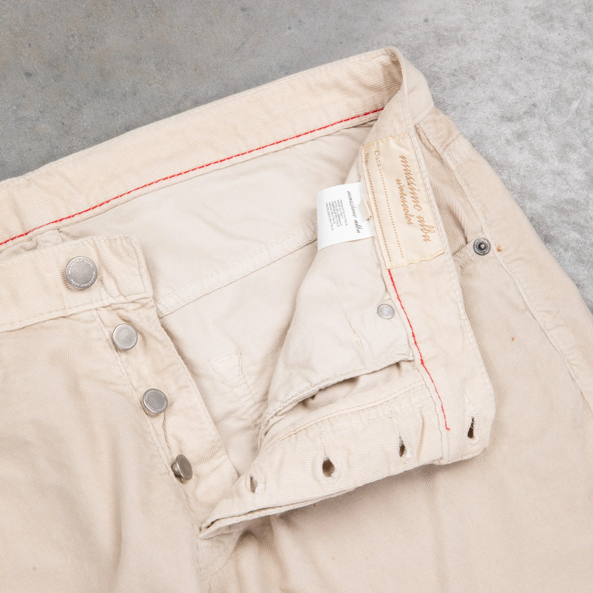 Massimo Alba Alunga Cord Five-Pocket Trousers Calce sold by Frans Boone product image thumbnail 4