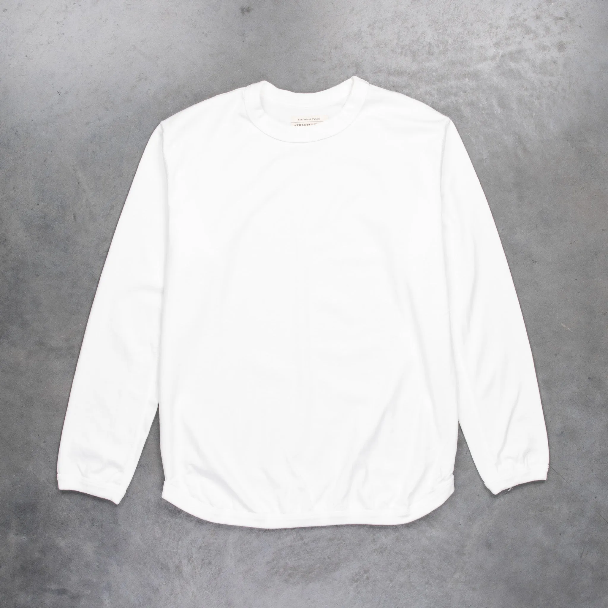 Fullcount Flat Seam Heavyweight Longsleeve T-Shirt White sold by Frans Boone product image thumbnail 2