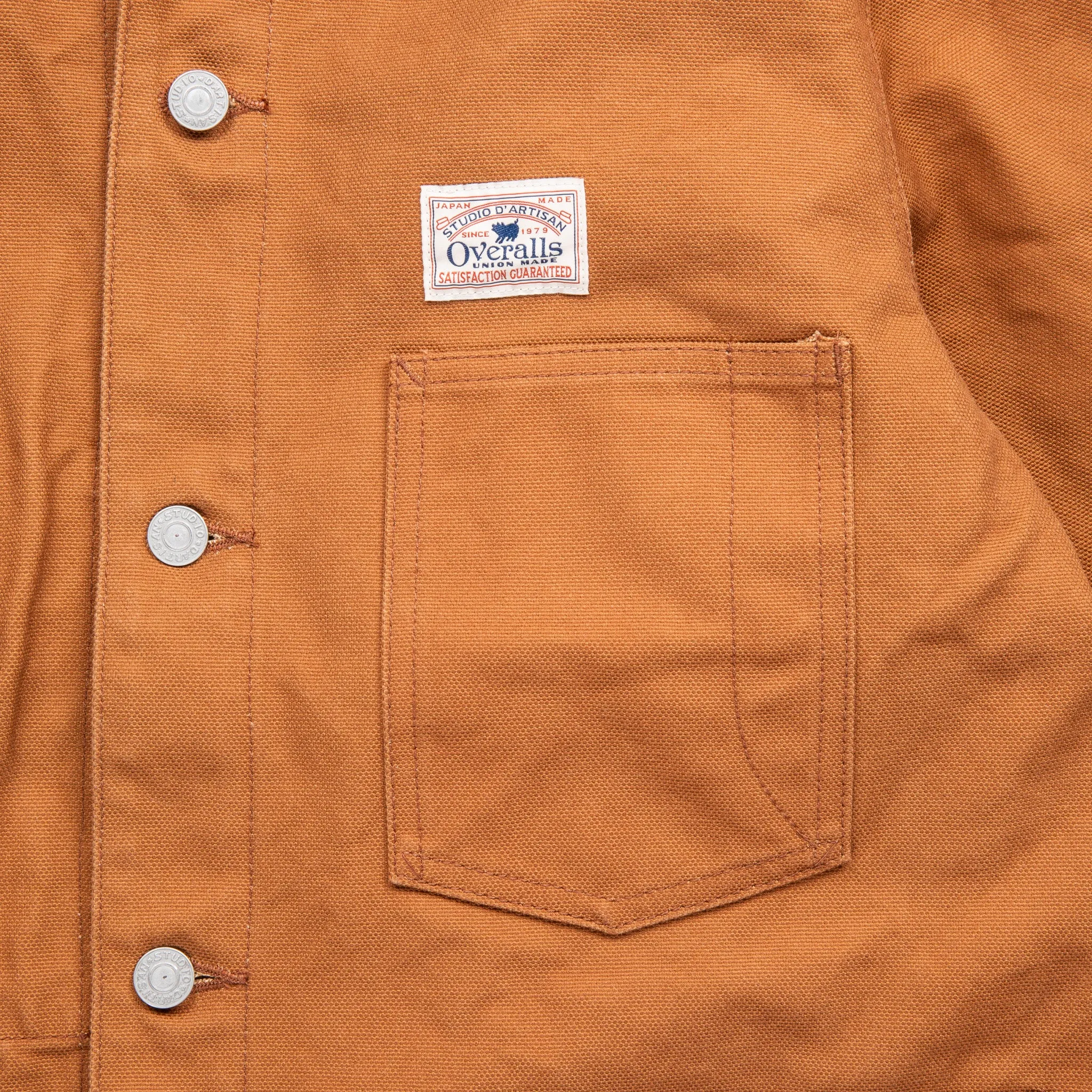 Studio D'Artisan Canvas Duck Jacket Brown sold by Frans Boone product image thumbnail 2