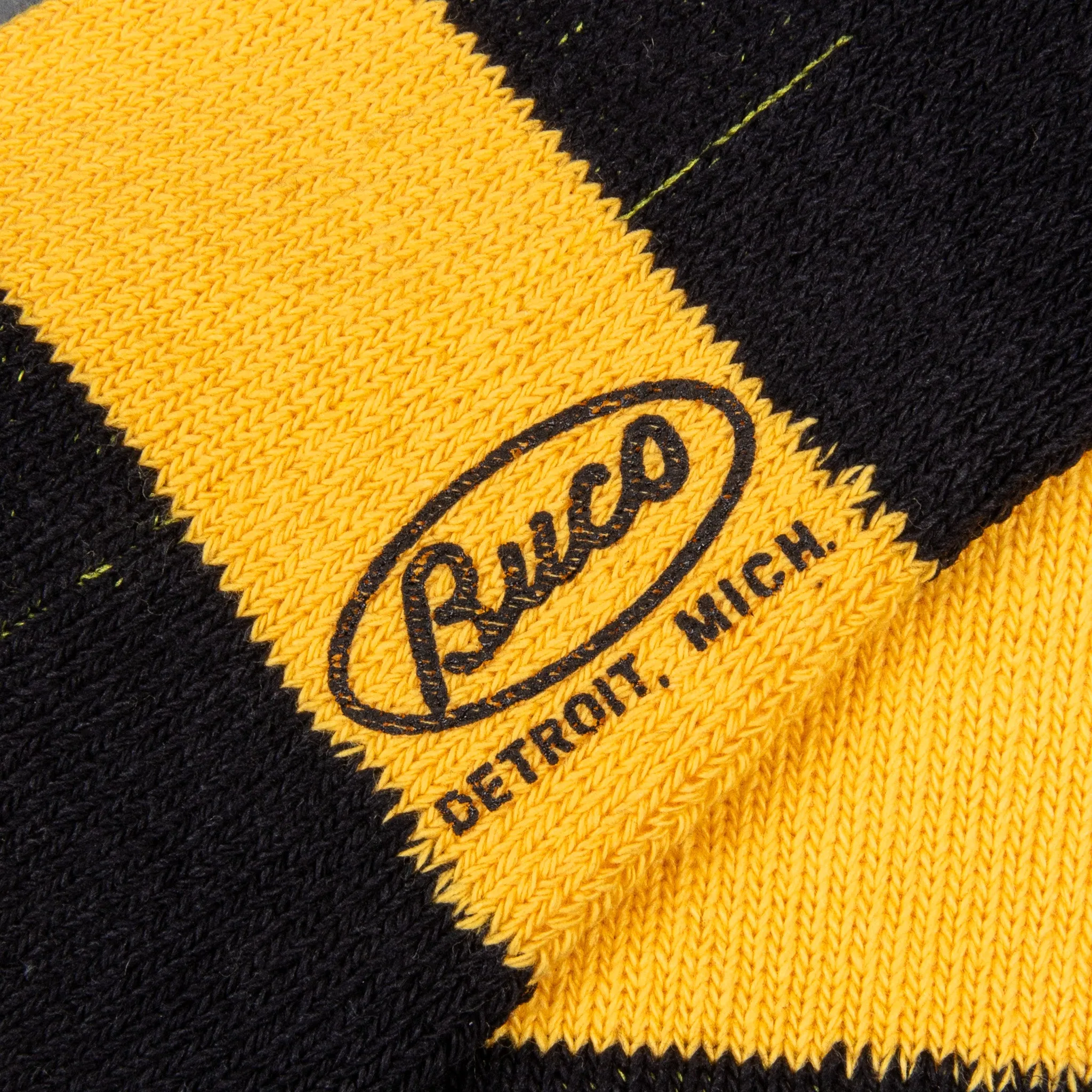 Buco Striped Action Socks Yellow/Black sold by Frans Boone product image thumbnail 4