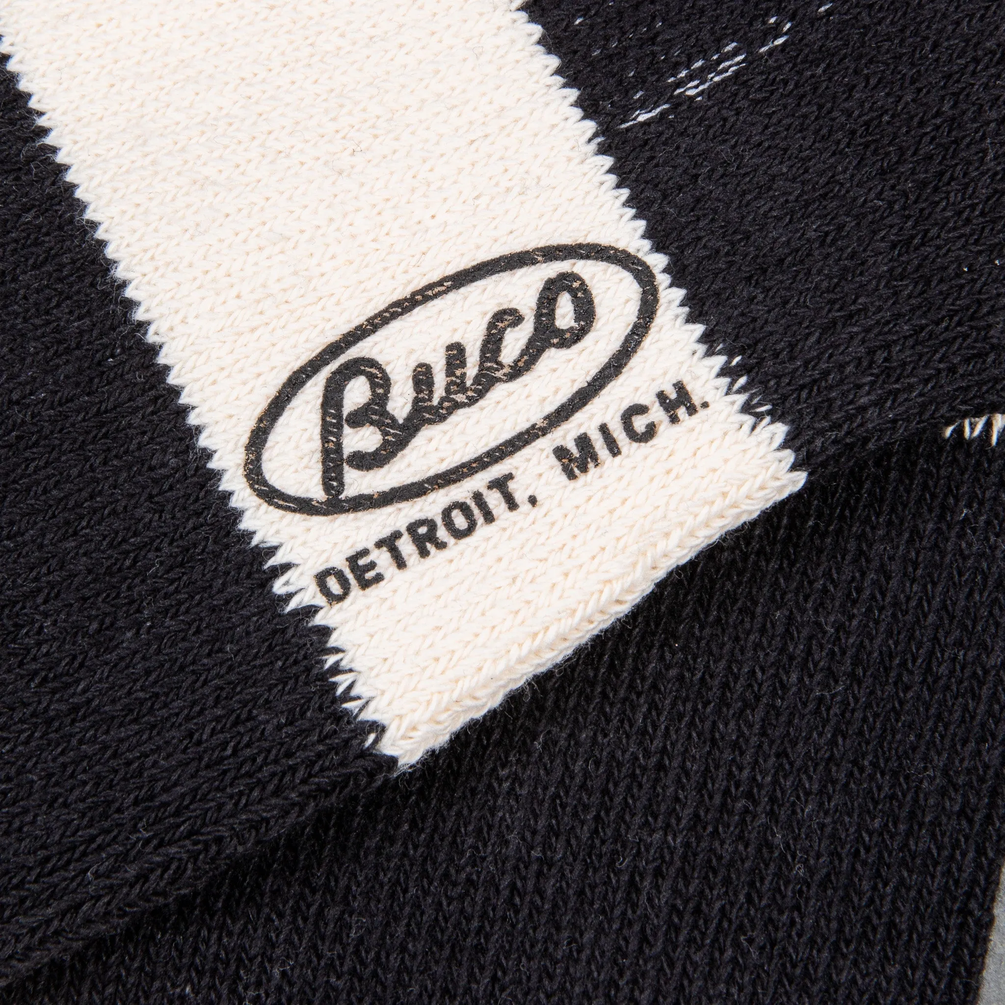 Buco Striped Action Socks White/Black sold by Frans Boone product image thumbnail 4