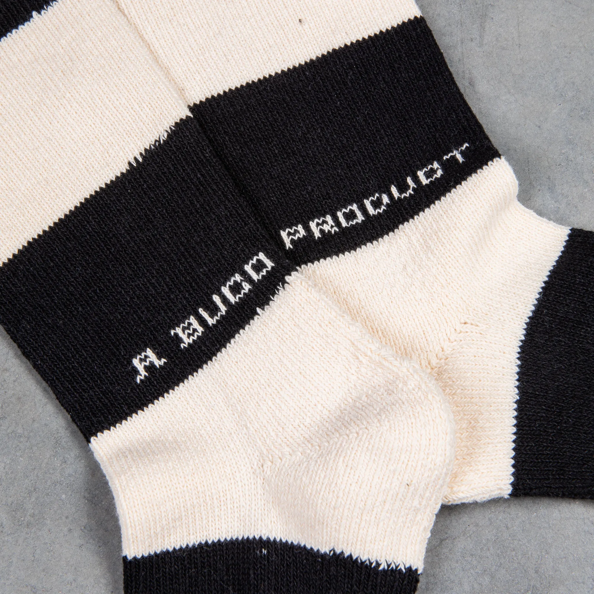 Buco Striped Action Socks White/Black sold by Frans Boone product image thumbnail 5