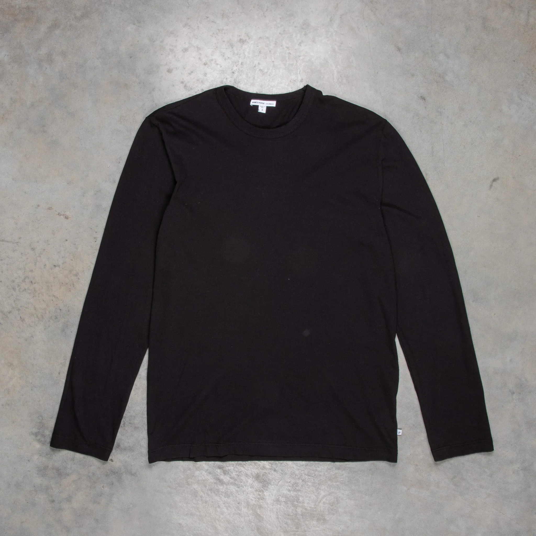 James Perse long sleeve crew neck Black sold by Frans Boone product image thumbnail 2