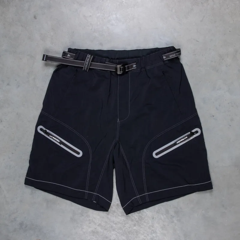 And Wander Light Hike Shorts Black made by and WANDER