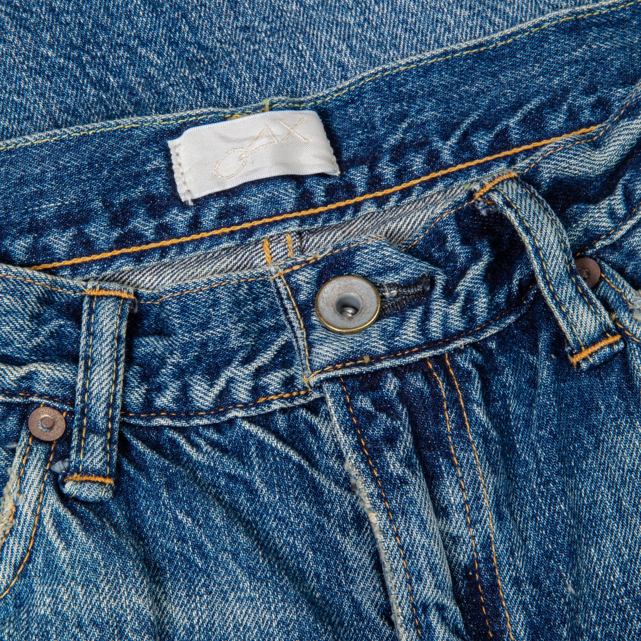 Maru Sankaku Peke 〇 △ × 1008 Cowboy Denim Pants Used sold by Frans Boone product image thumbnail 3