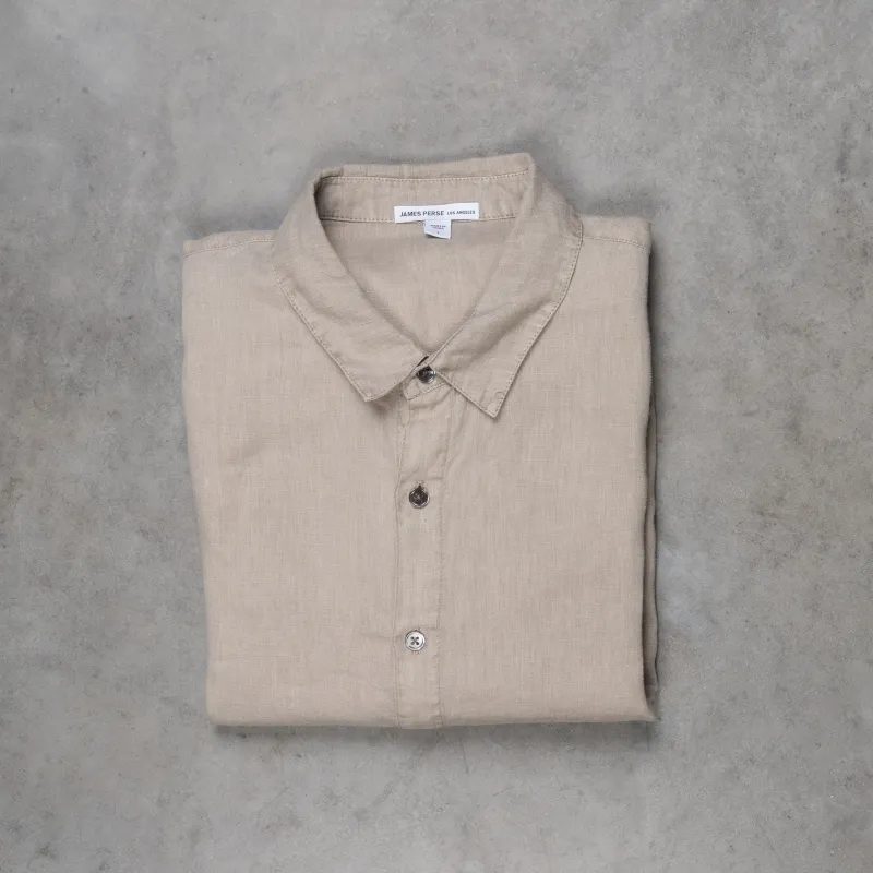 James Perse Classic Linen shirt Silk made by James Perse